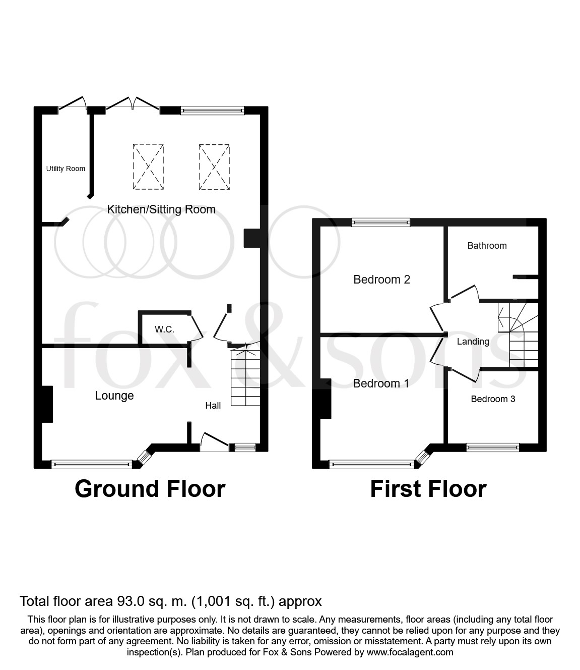 St. Michaels Grove, Fareham PO14, 3 bedroom terraced house for sale