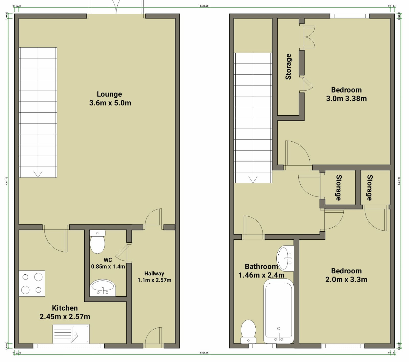 42, Railway Street, Atherton, Manchester, Greater Manchester floorplan