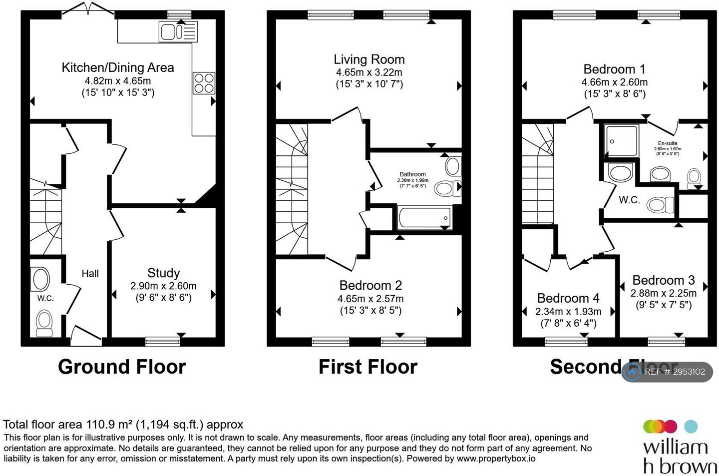 Highbury Avenue, Nottingham floorplan