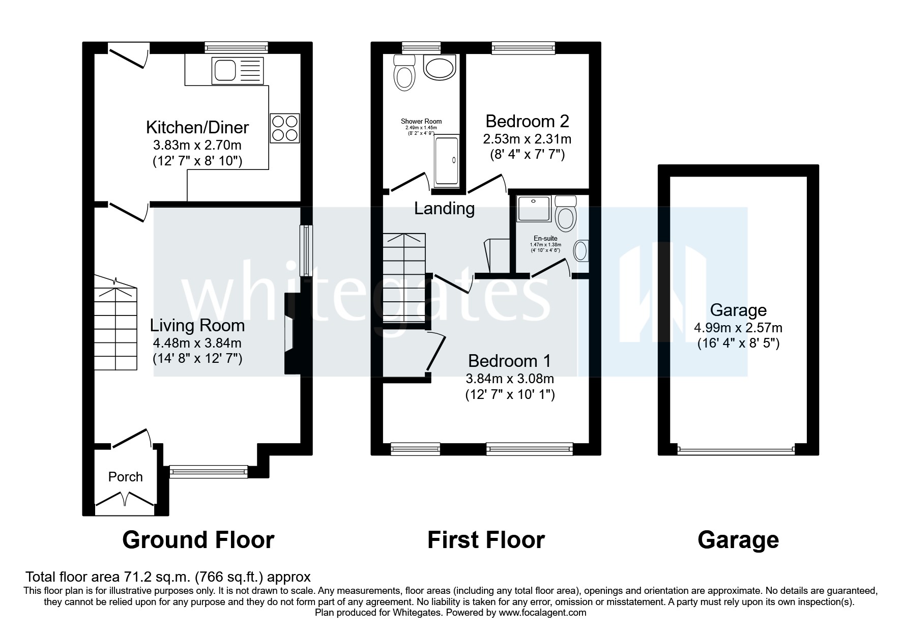 3, Marys Gate, Crewe floorplan