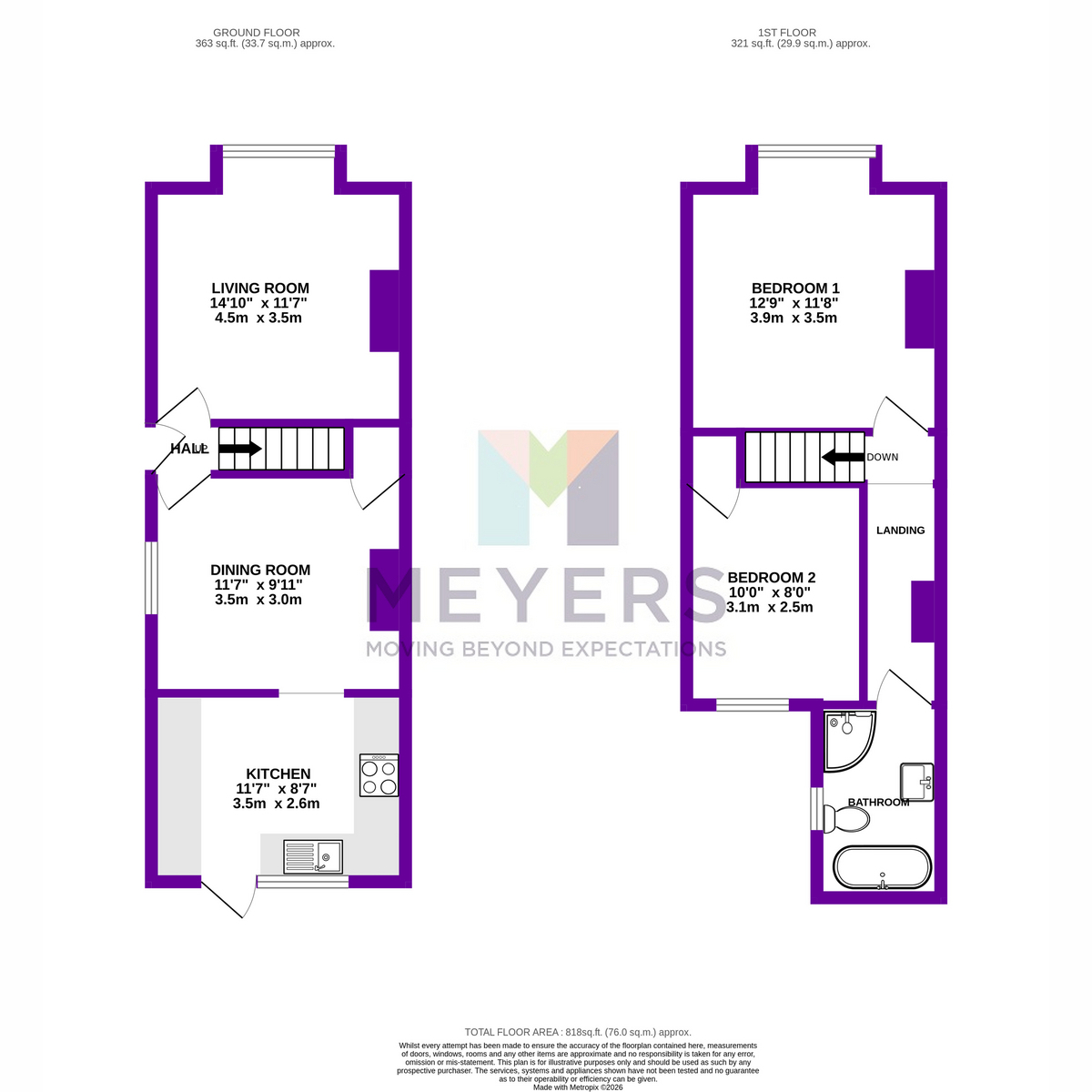 51, Nortoft Road, Bournemouth floorplan