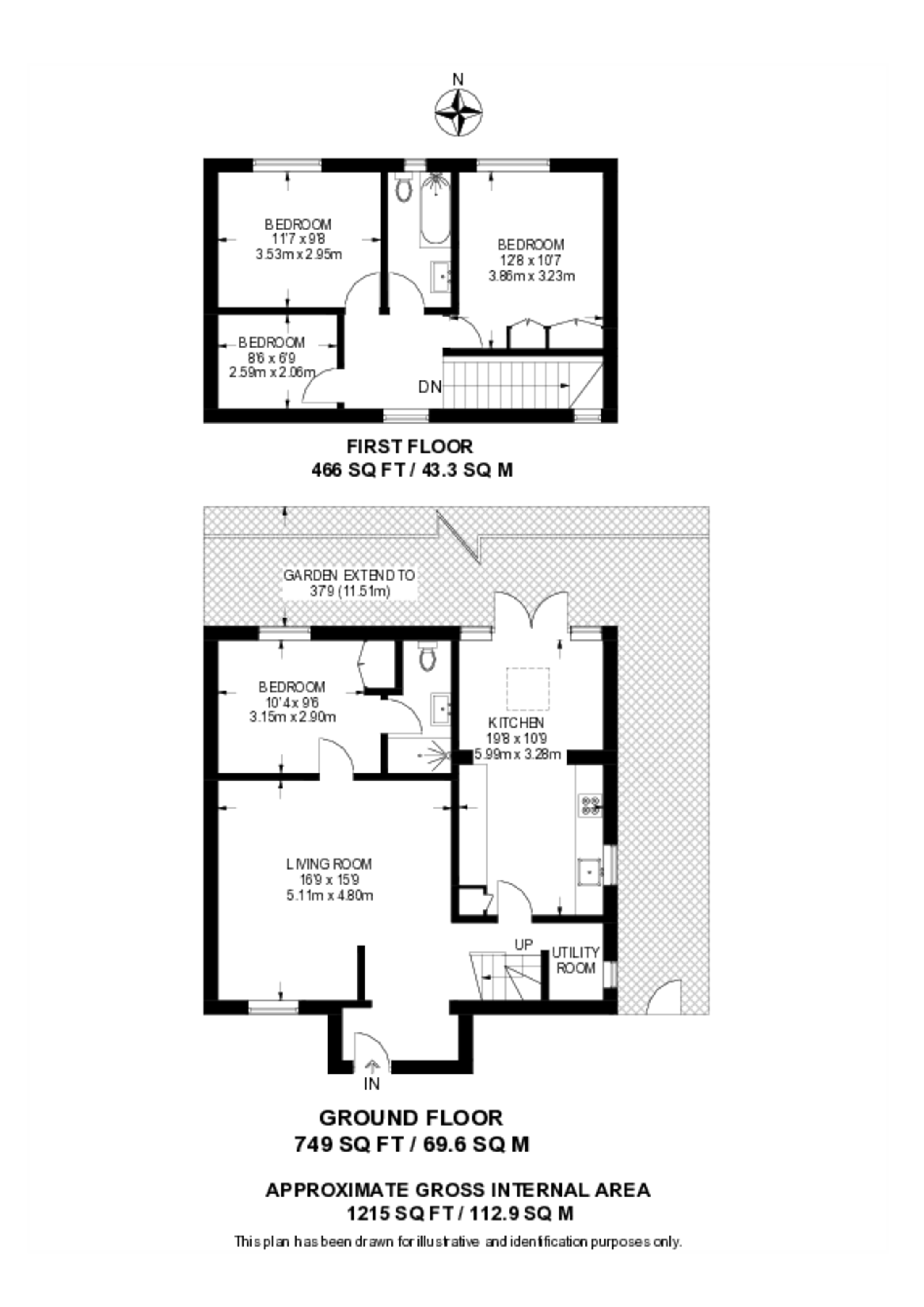 The Fairway, Acton floorplan