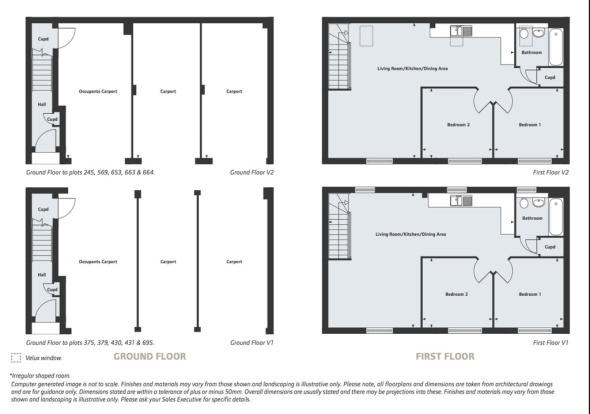 2 Bedrooms  to rent in Dace Bank, Biddenham, Bedford MK40