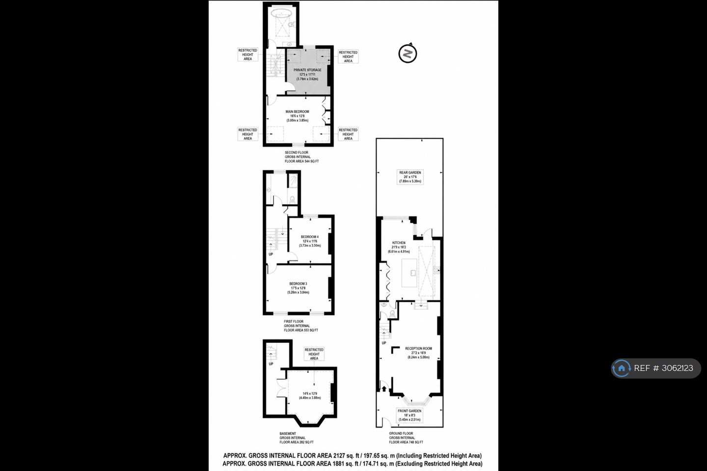Sydner Road, London floorplan