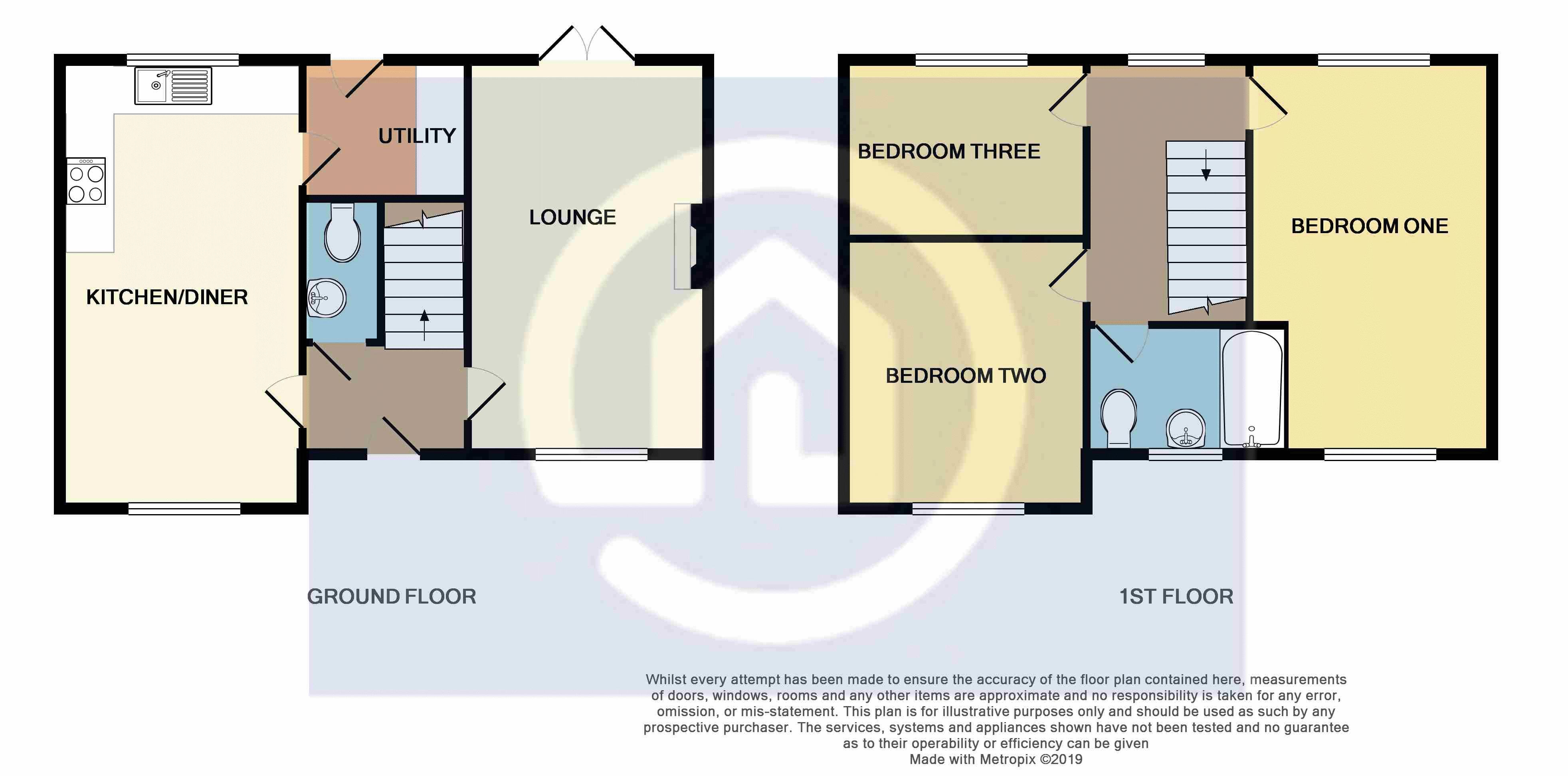 3 Bedrooms Semi-detached house for sale in Heather Lane, Stewartby MK43