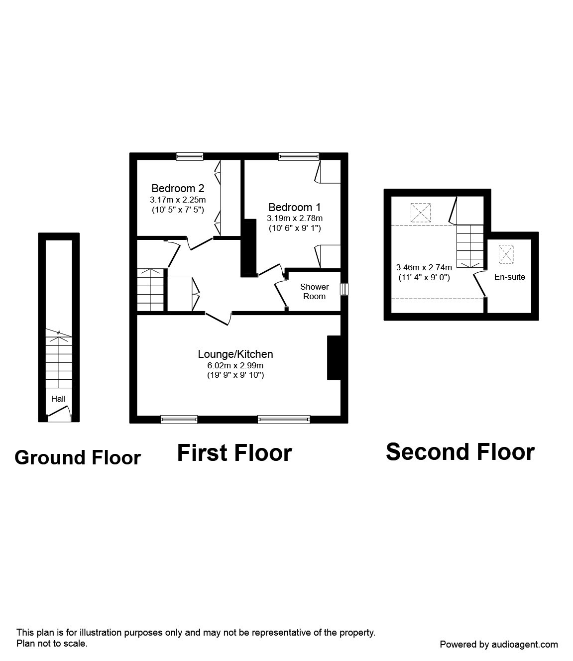 Spencer Street, Bognor Regis, West Sussex PO21, 2 bedroom flat for sale