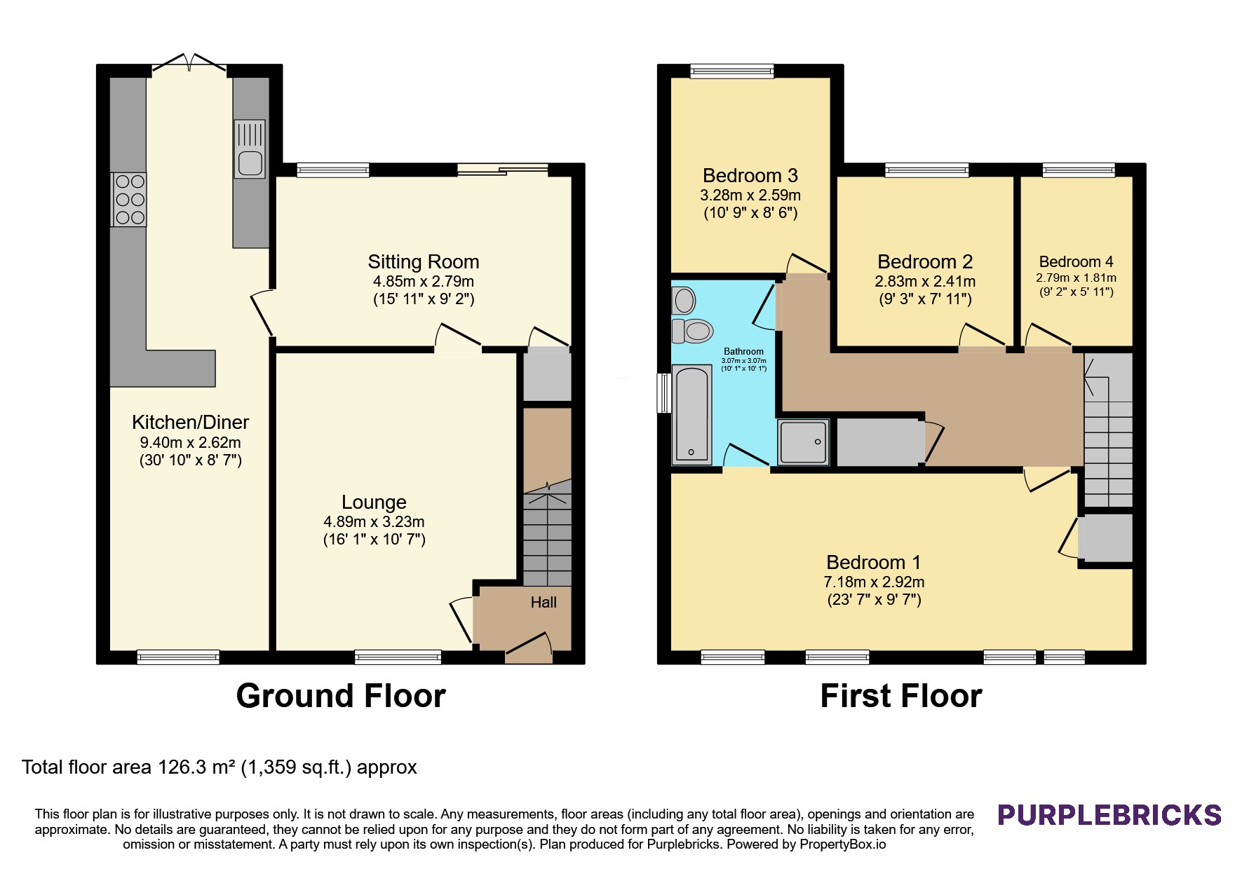 1, Teal Grove, Liverpool floorplan
