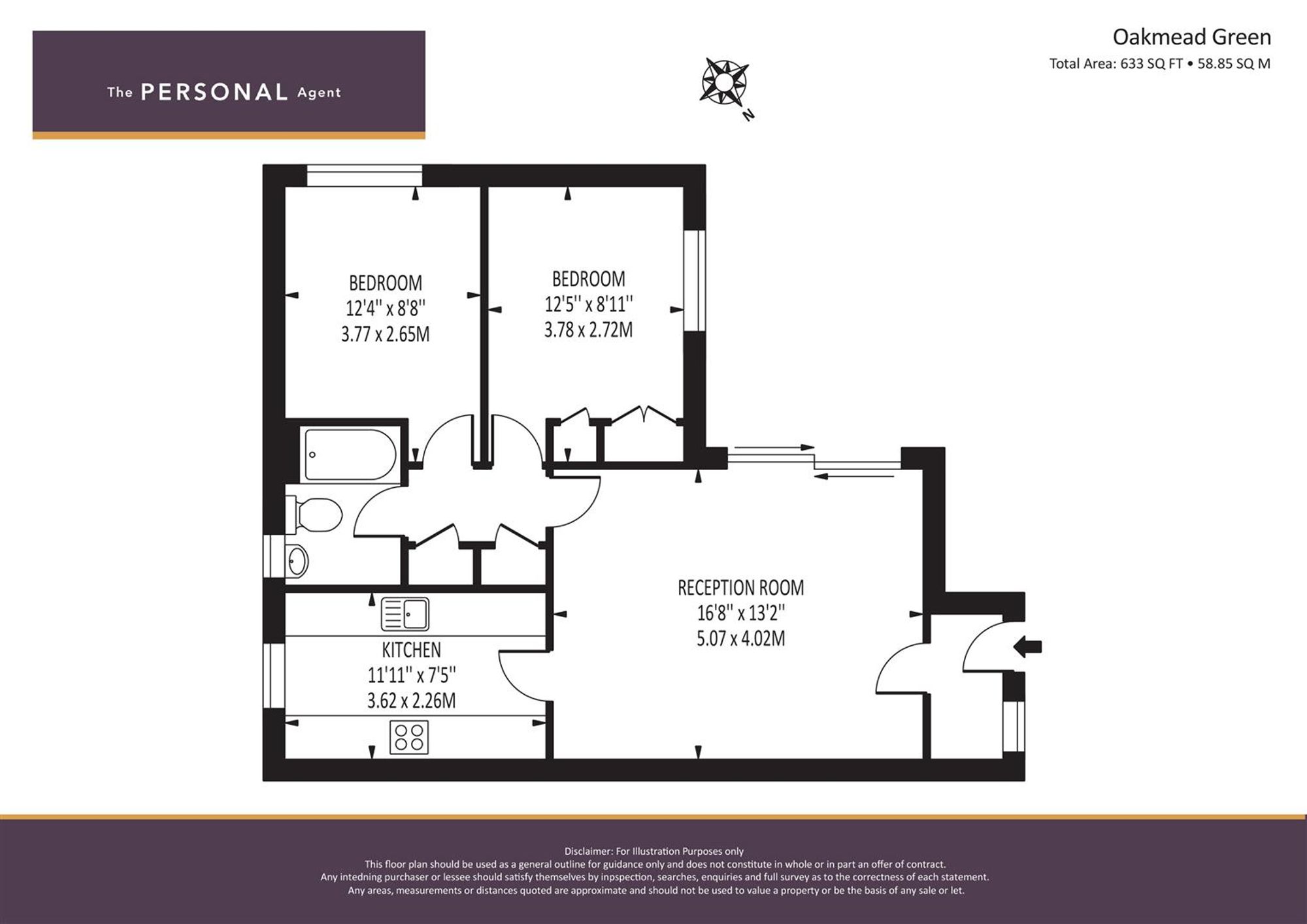 41 Oakmead Green, Epsom floorplan