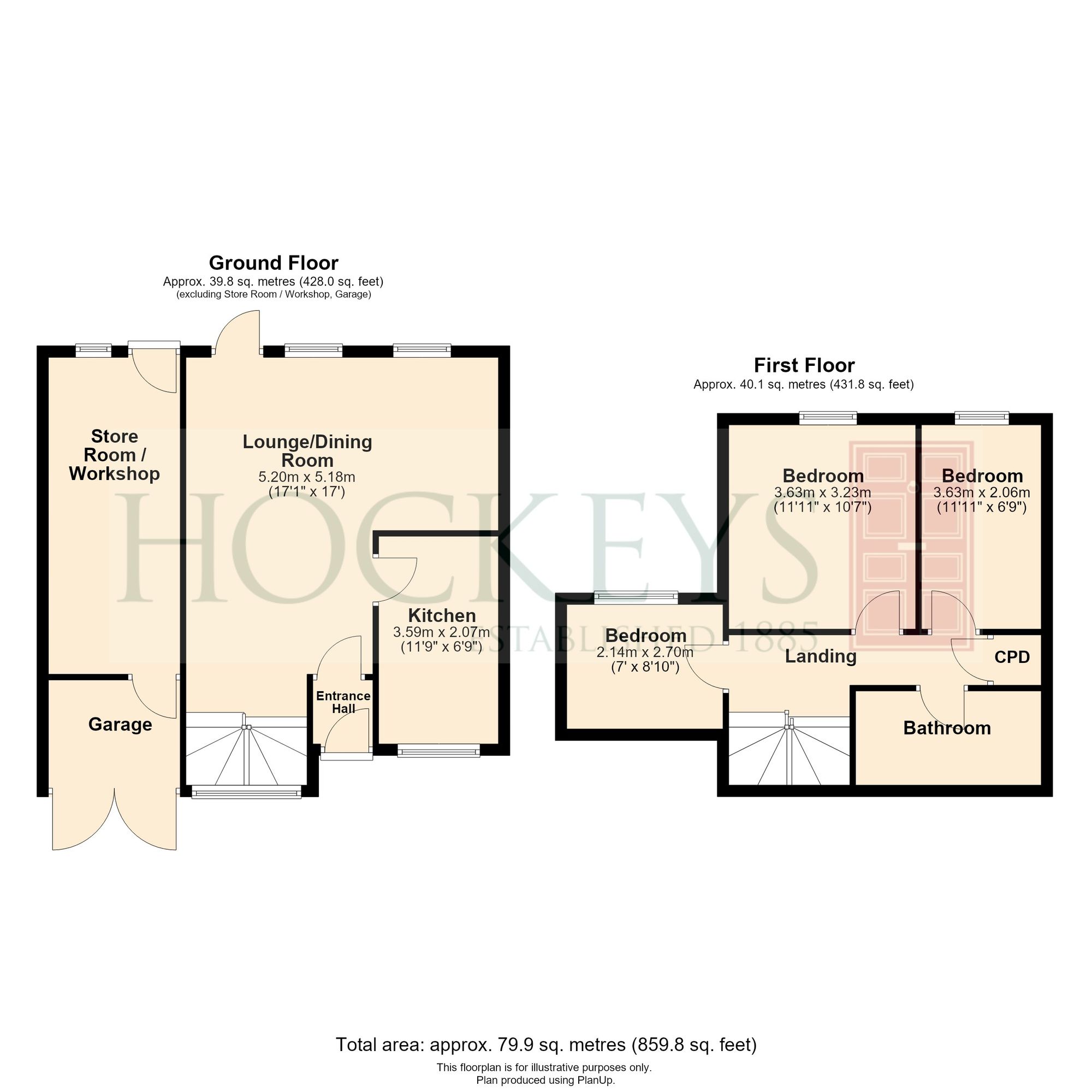11 Brentwood Court, Cambridge floorplan