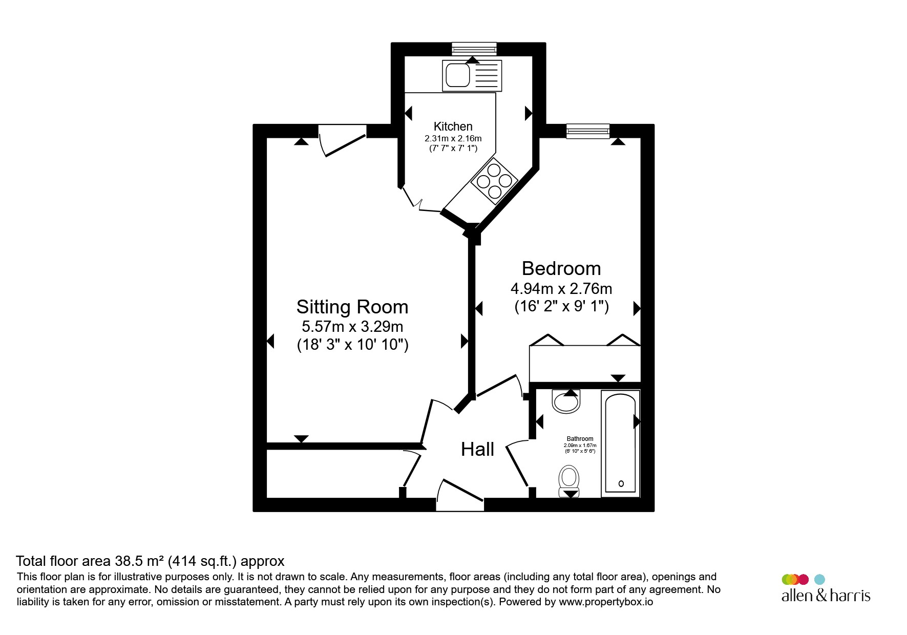 10, Mill Stream Court, ABINGDON floorplan
