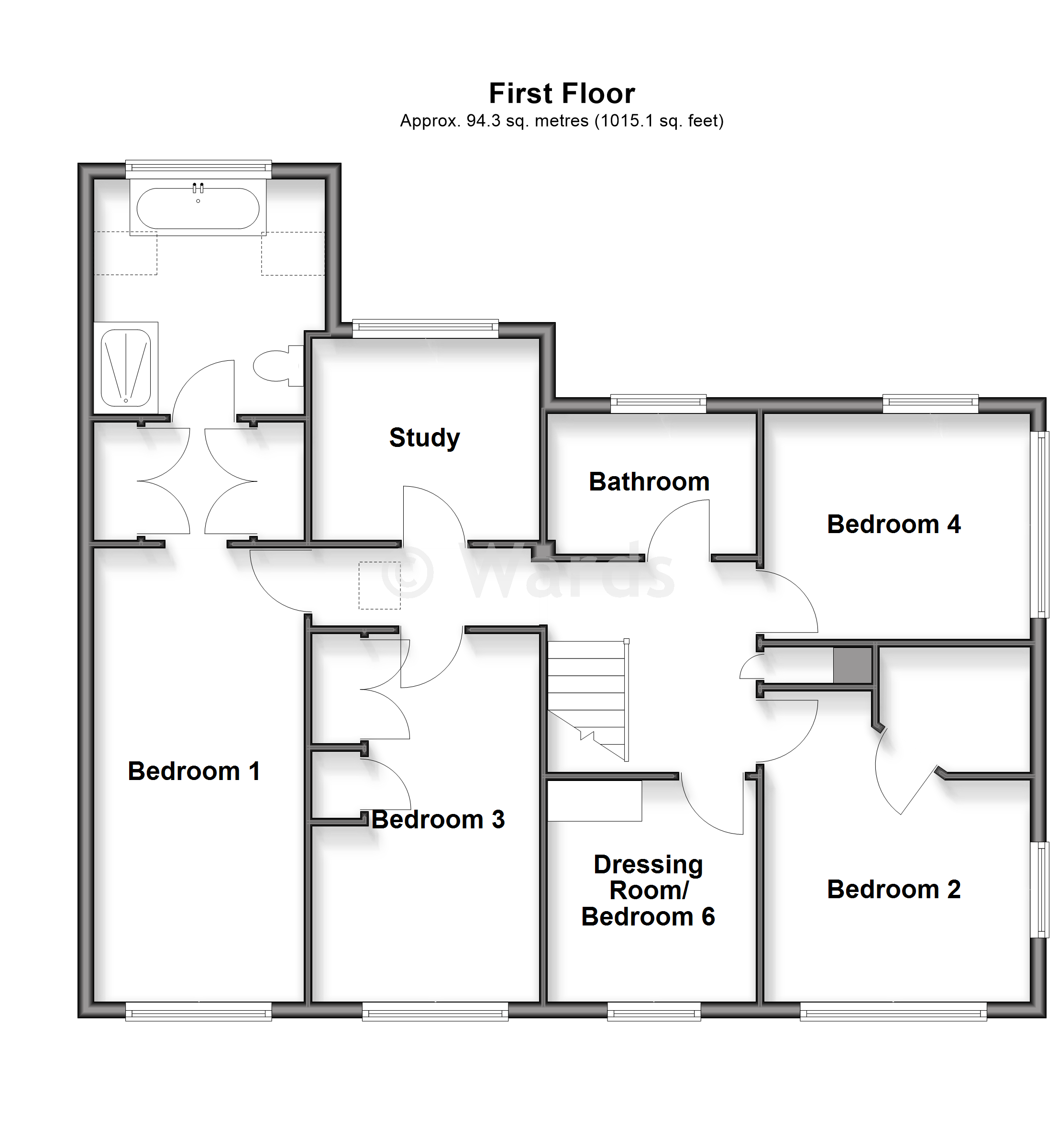 22, Crown Acres, Tonbridge floorplan