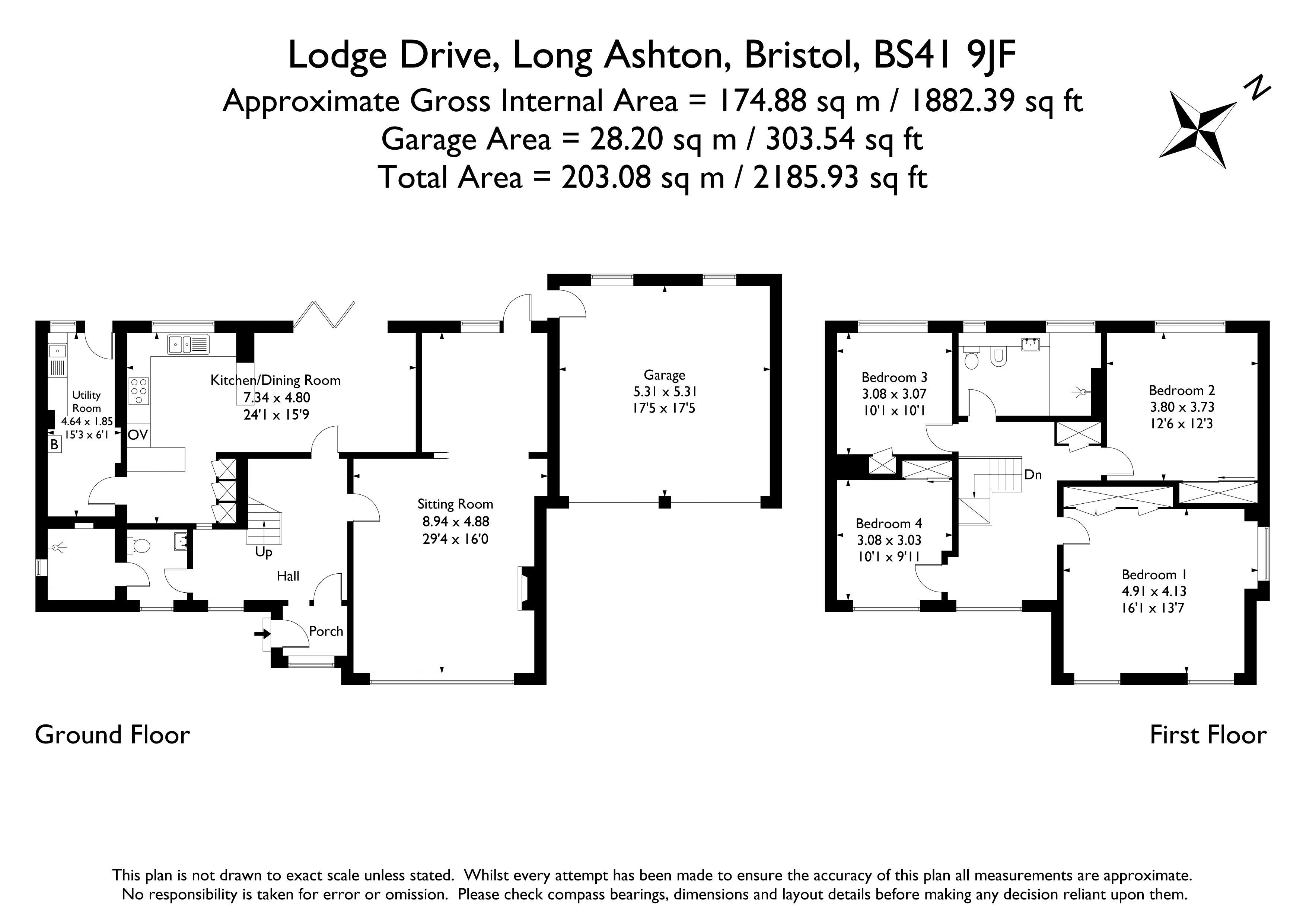 7, Lodge Drive, Bristol floorplan