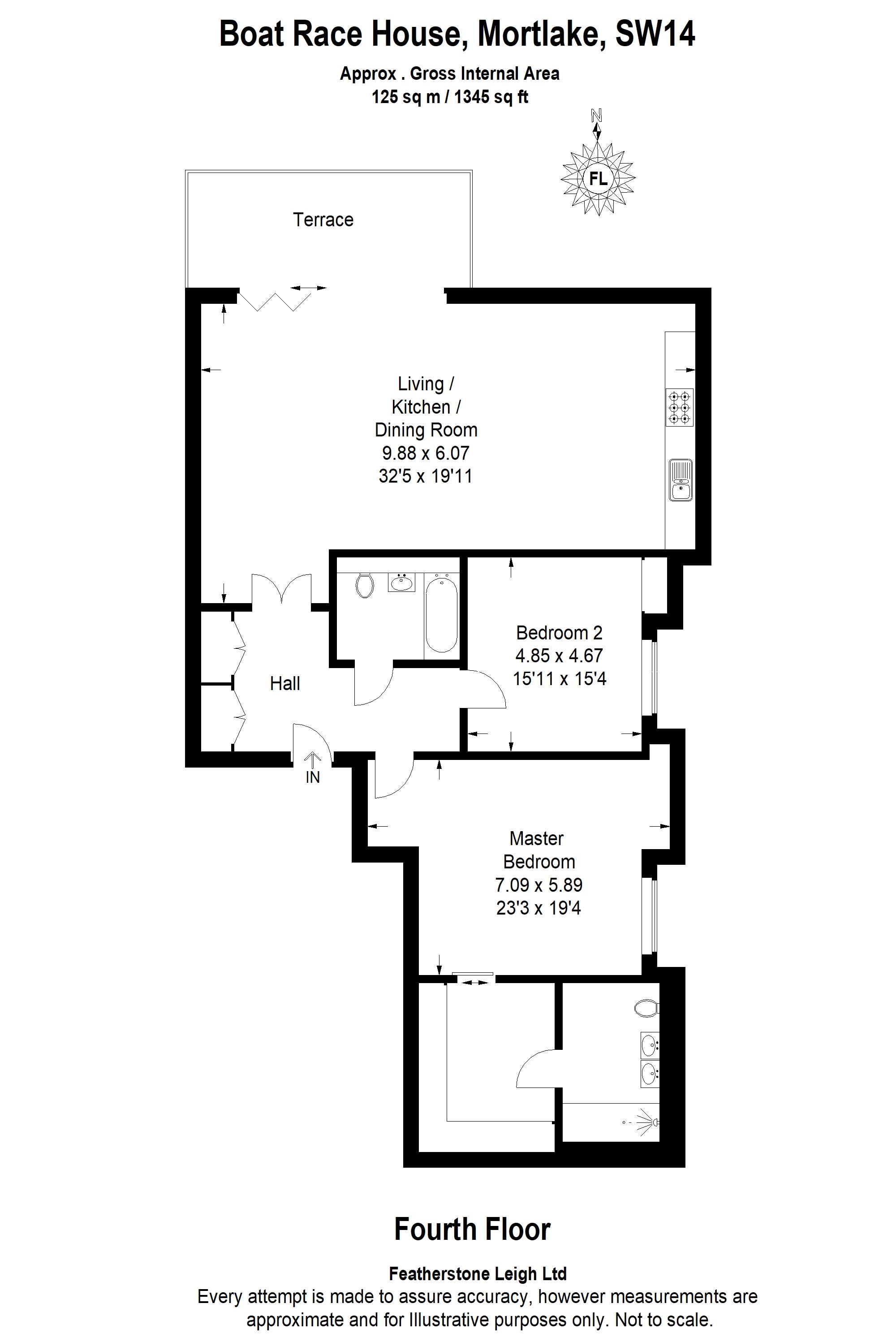 2 Bedrooms Flat for sale in Boat Race House, Mortlake SW14