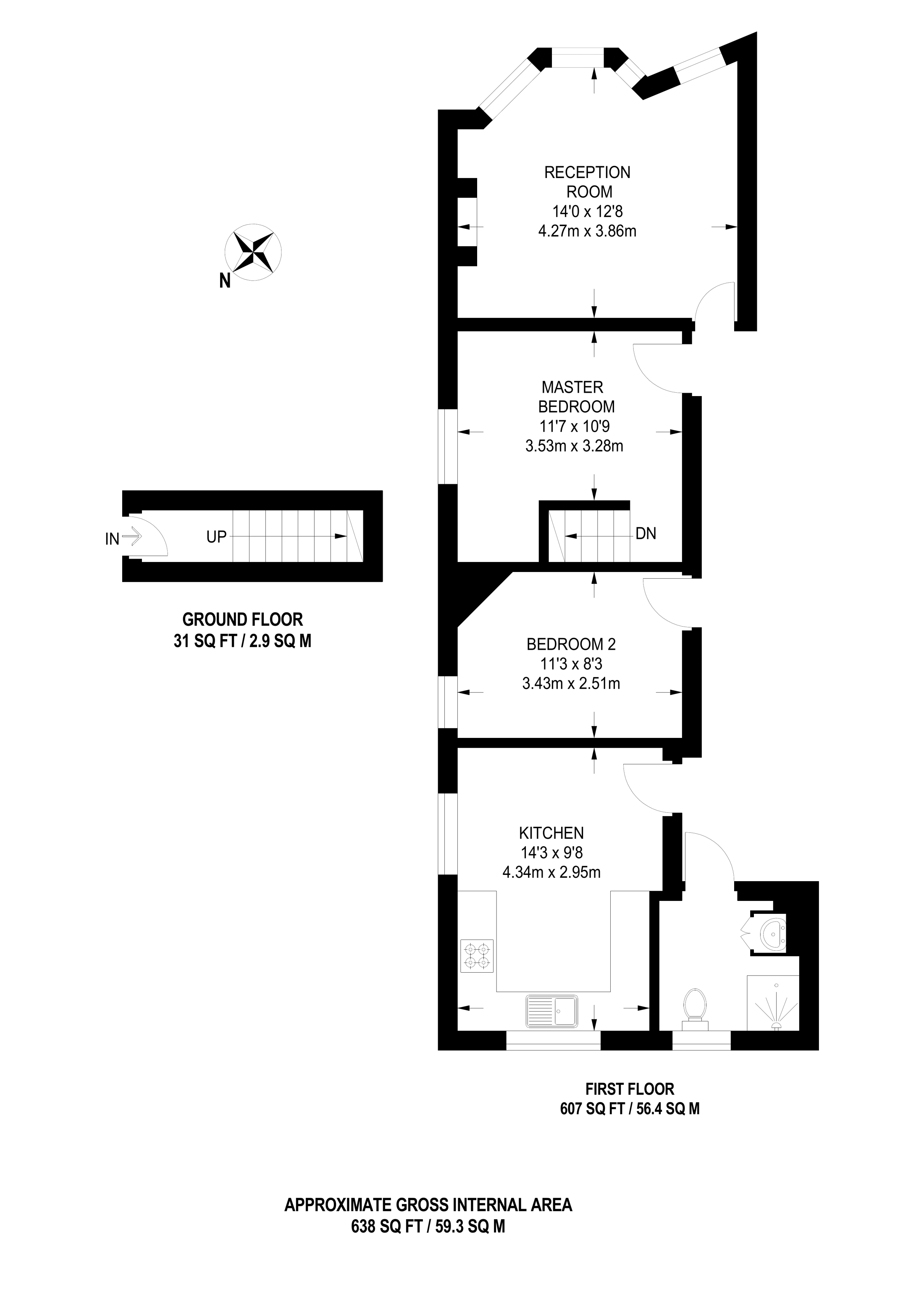 2 Bedrooms Flat to rent in Kilkie Street, Sands End, London SW6