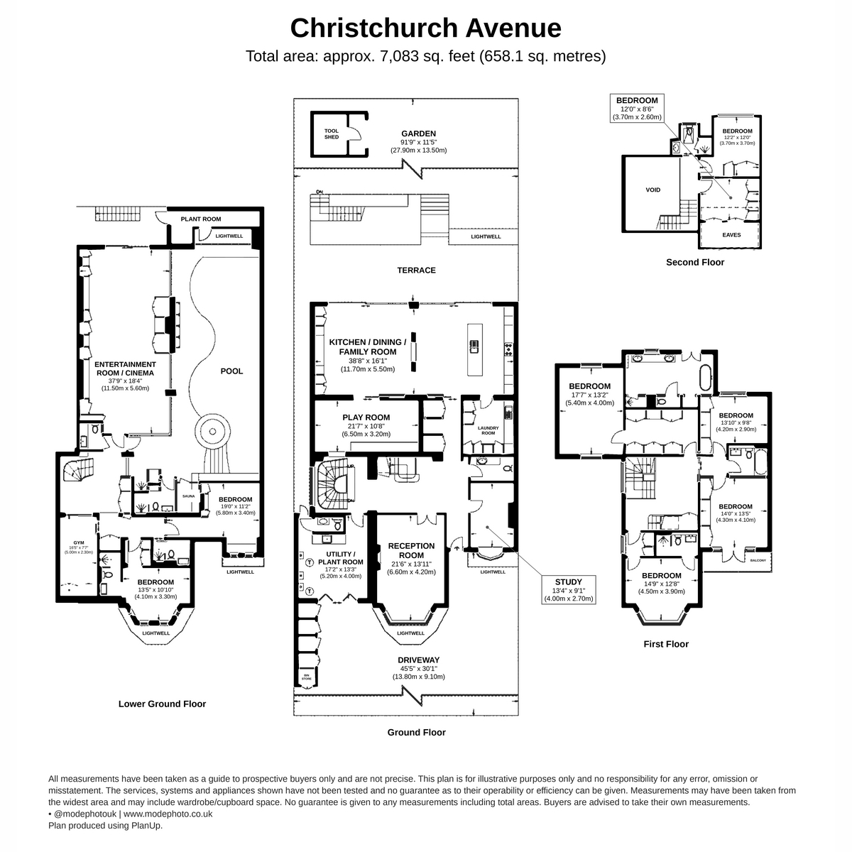 Christchurch Avenue NW6 7PE, London floorplan