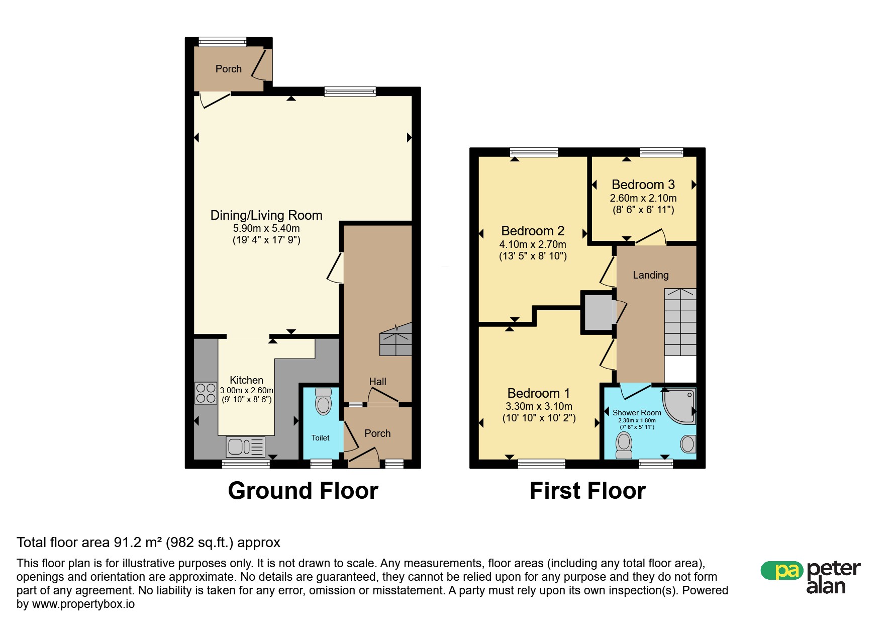 2, Springfield Court, Blackwood floorplan