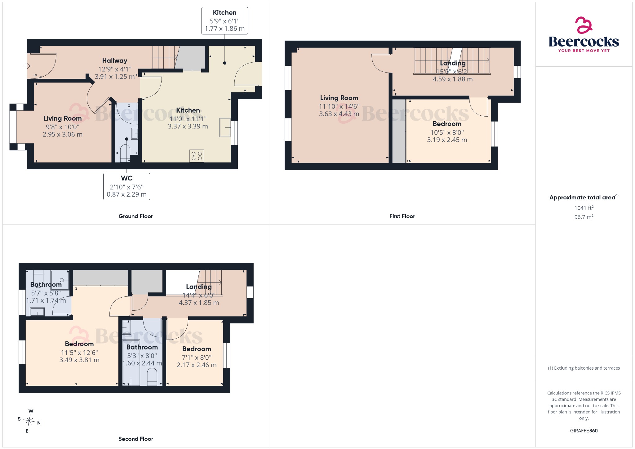 9A Beckside North, Beverley, East Riding of Yorkshire floorplan