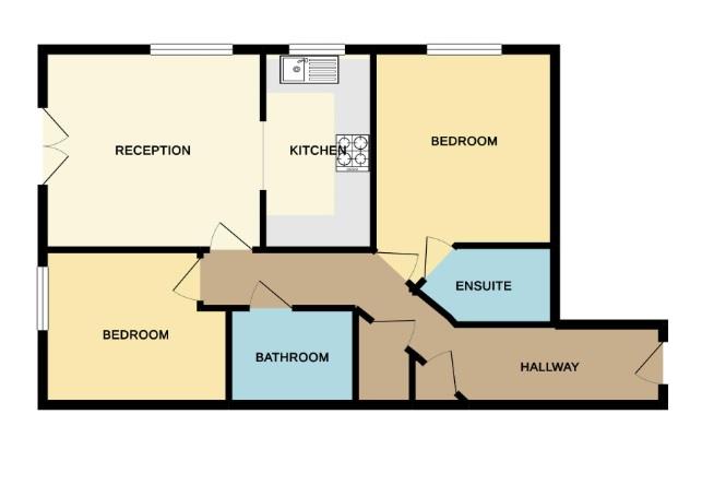 8 Quay House, 48, Doulton Gardens, Poole floorplan