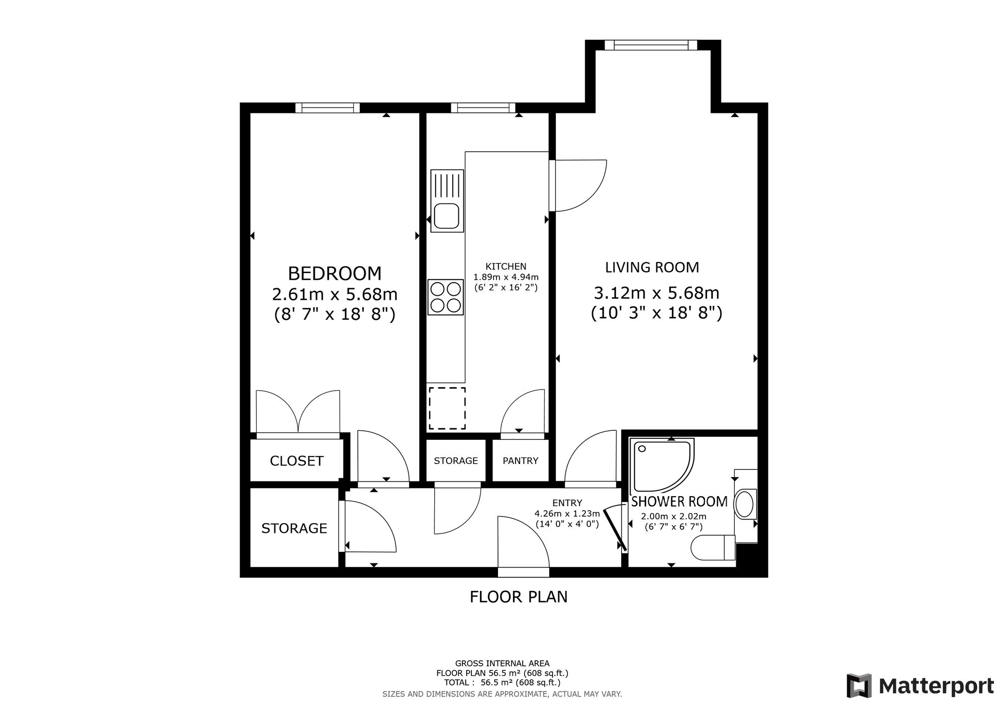 Flat 29, Elm Court, Glasgow floorplan
