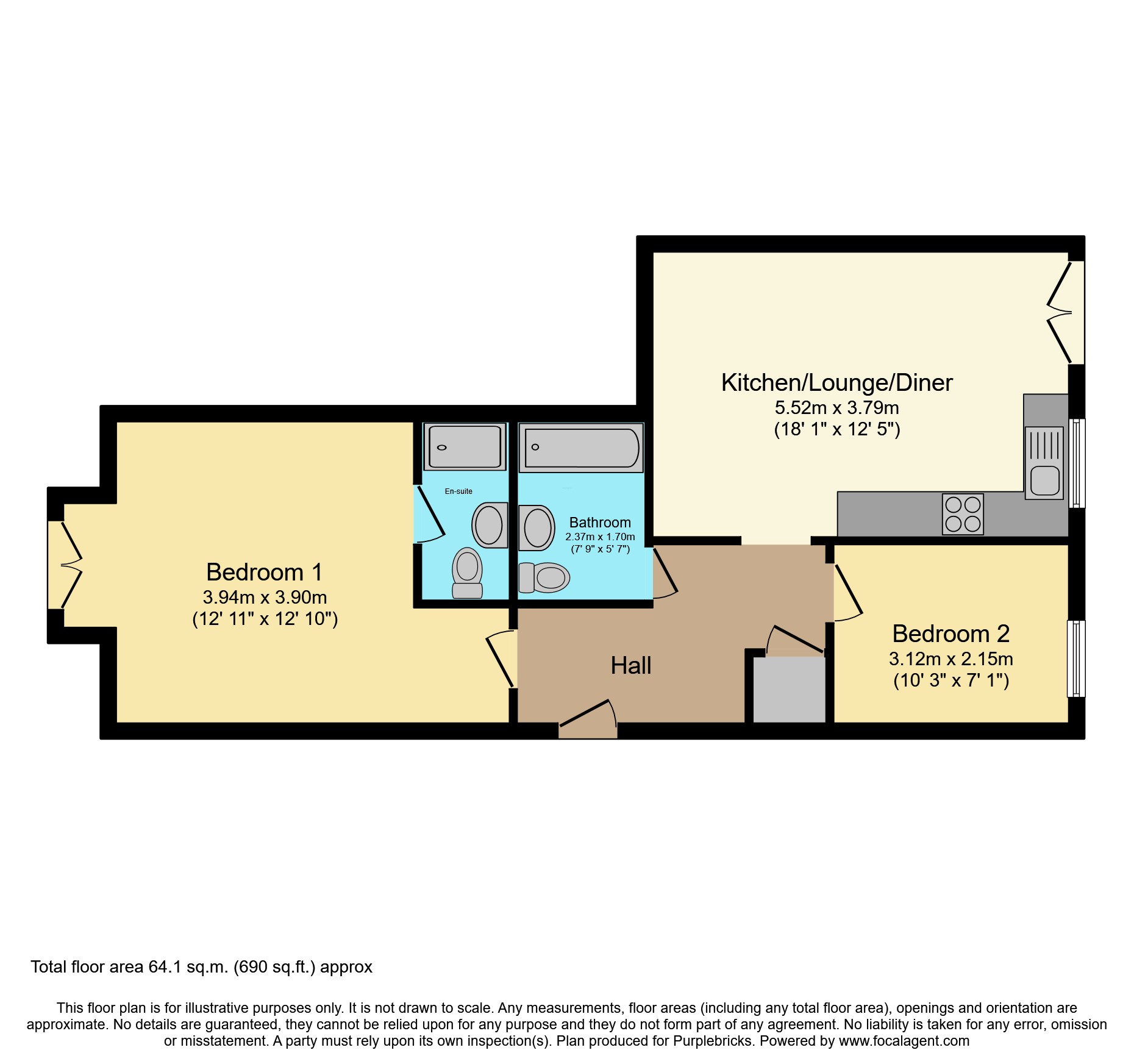 211, Signals Drive, Coventry floorplan