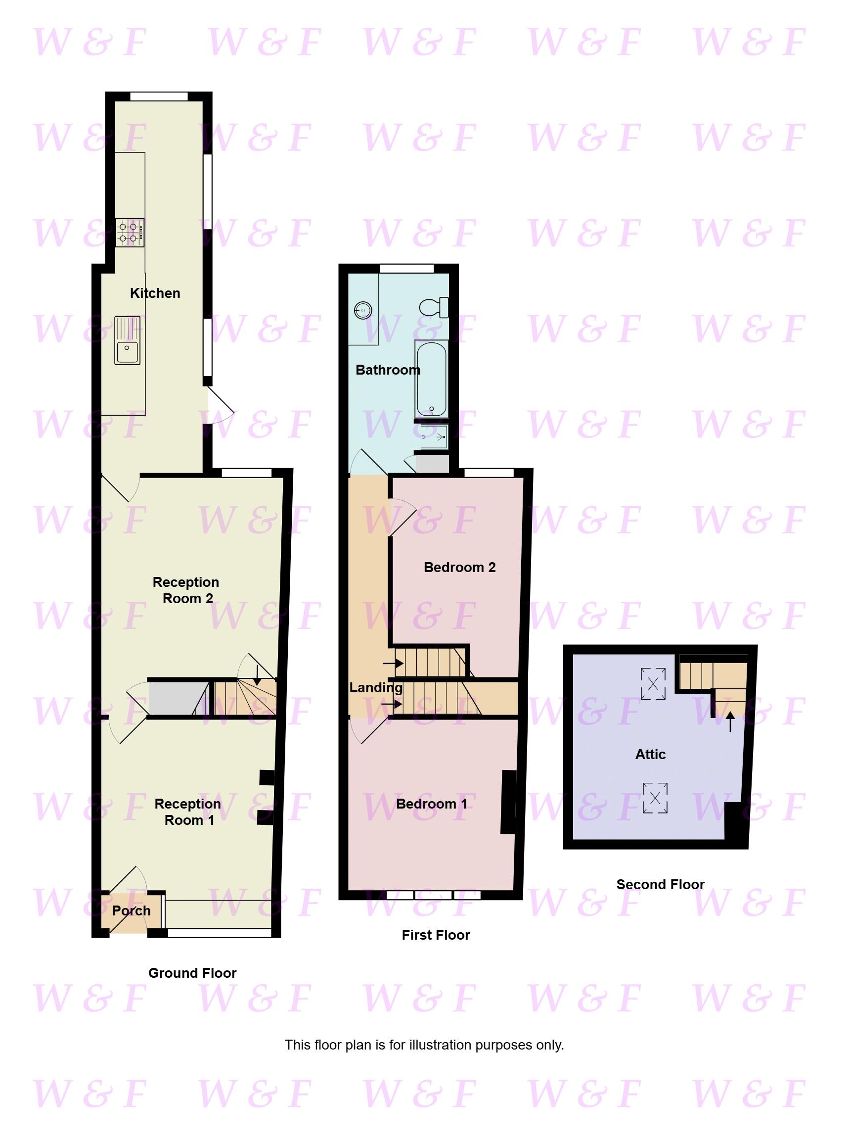 71, Rosary Road, Birmingham floorplan