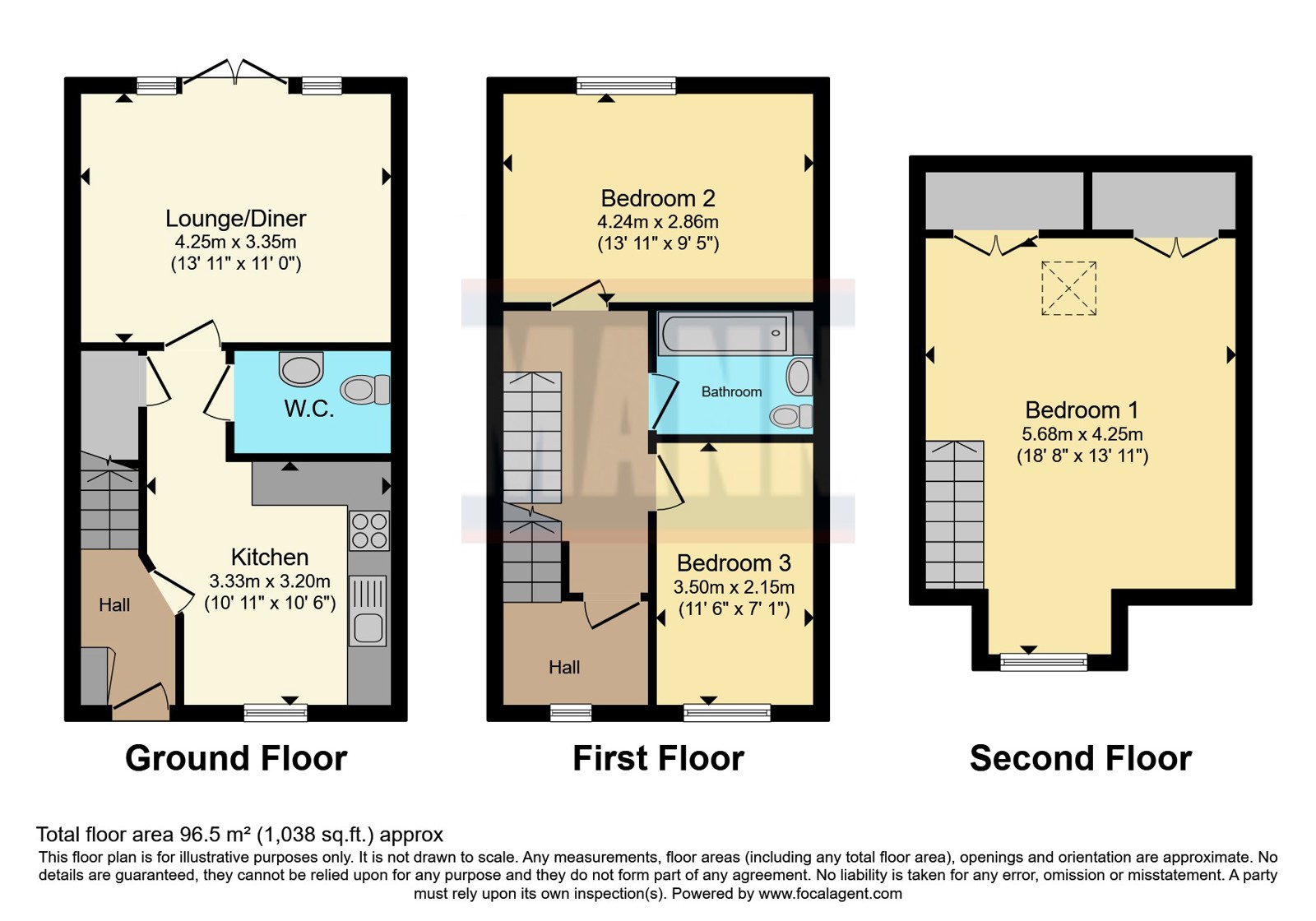 87, Glassfield Road, Whiteley floorplan