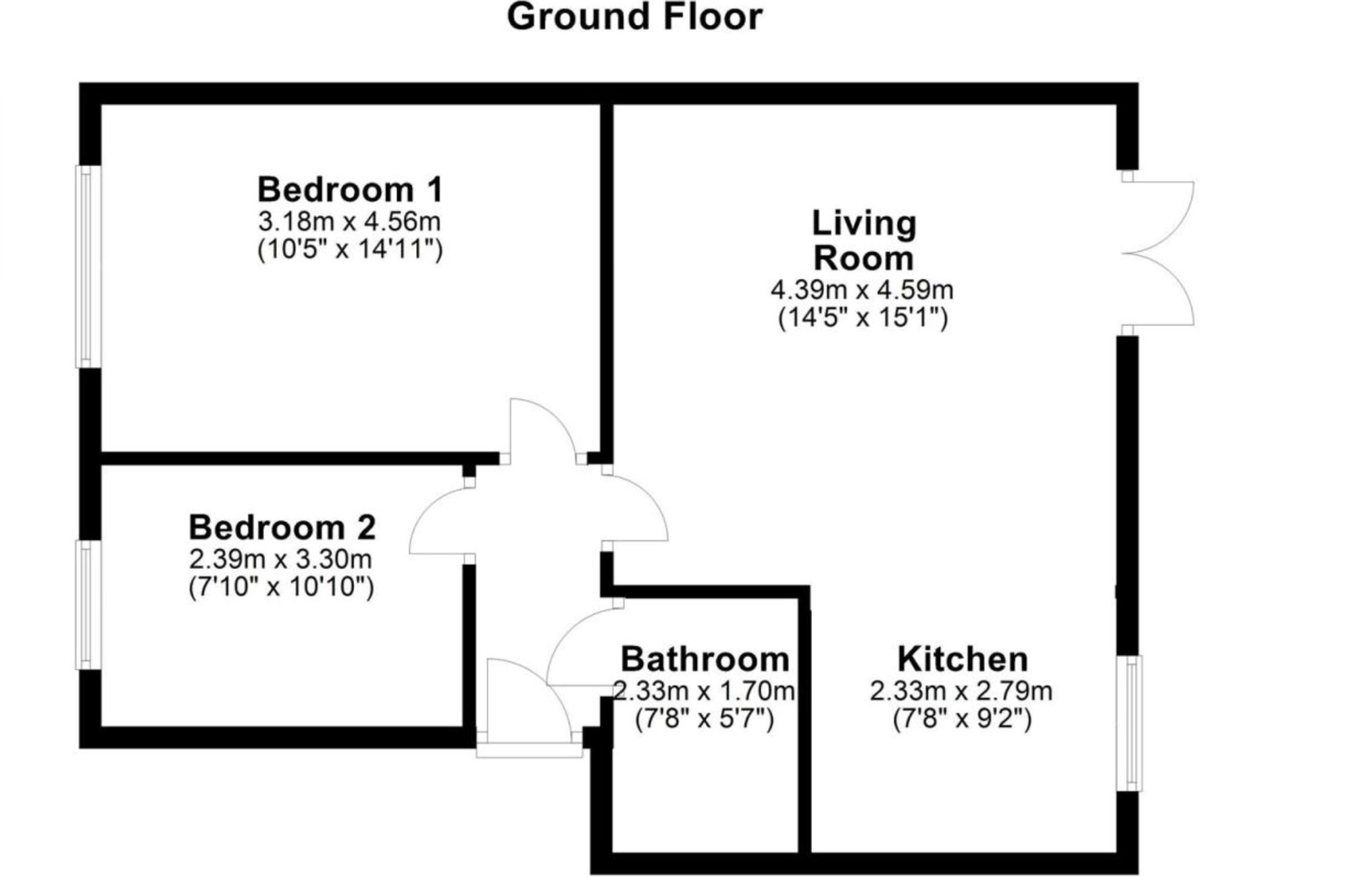33 Gadfield Court, Manchester floorplan