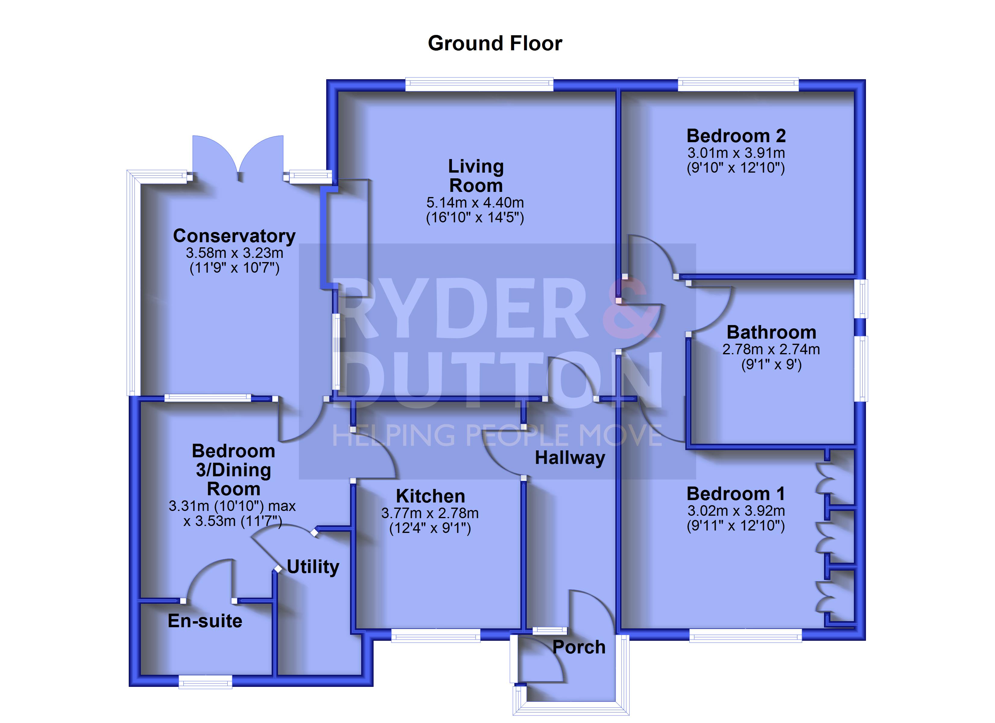 29, Gleneagles Way, West Yorkshire floorplan