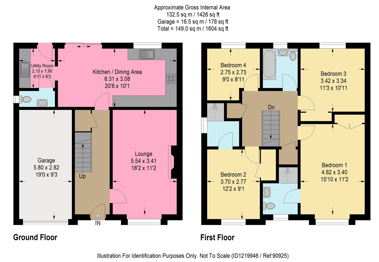 4, Blair Place, Falkirk floorplan