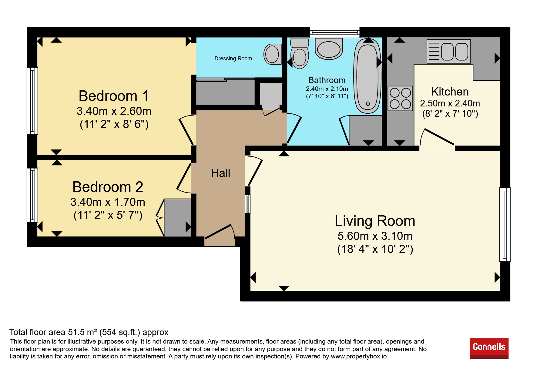 39, Tudor Close, Hatfield floorplan