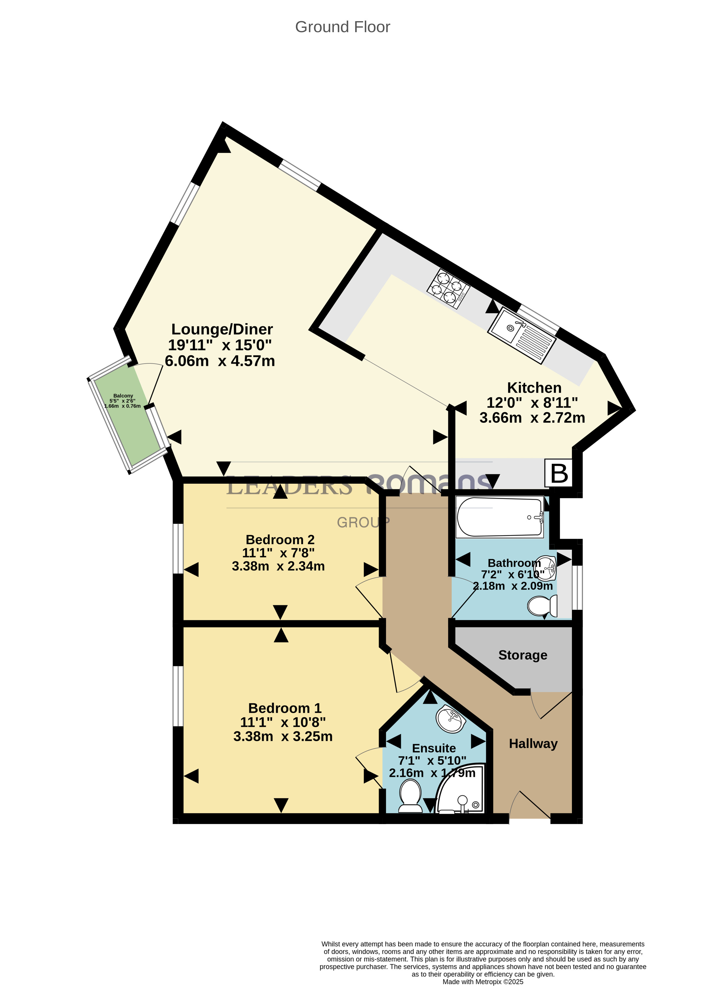 Flat 3, 359, Shannon Road, West Midlands floorplan