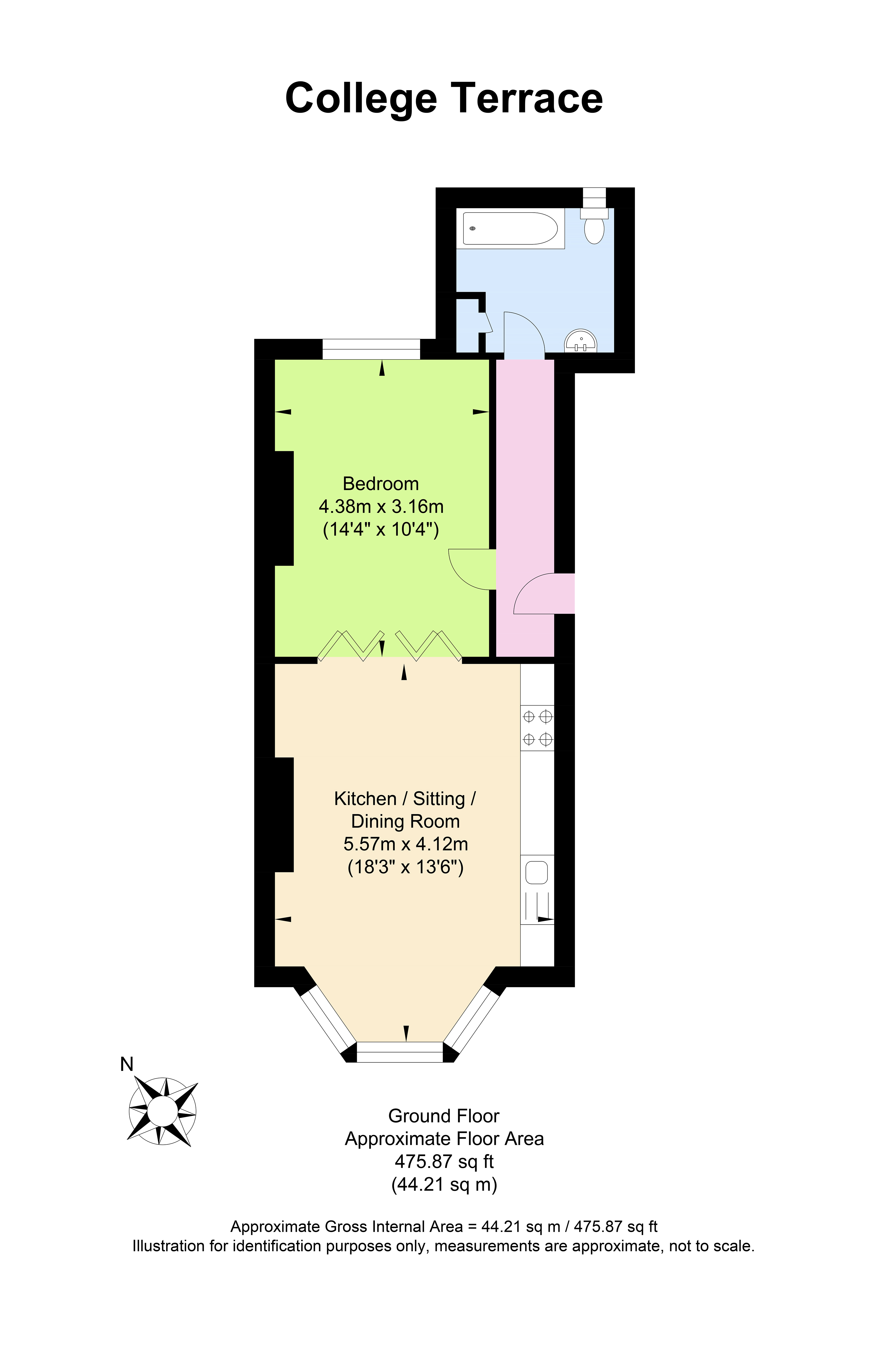 College Terrace, Brighton floorplan