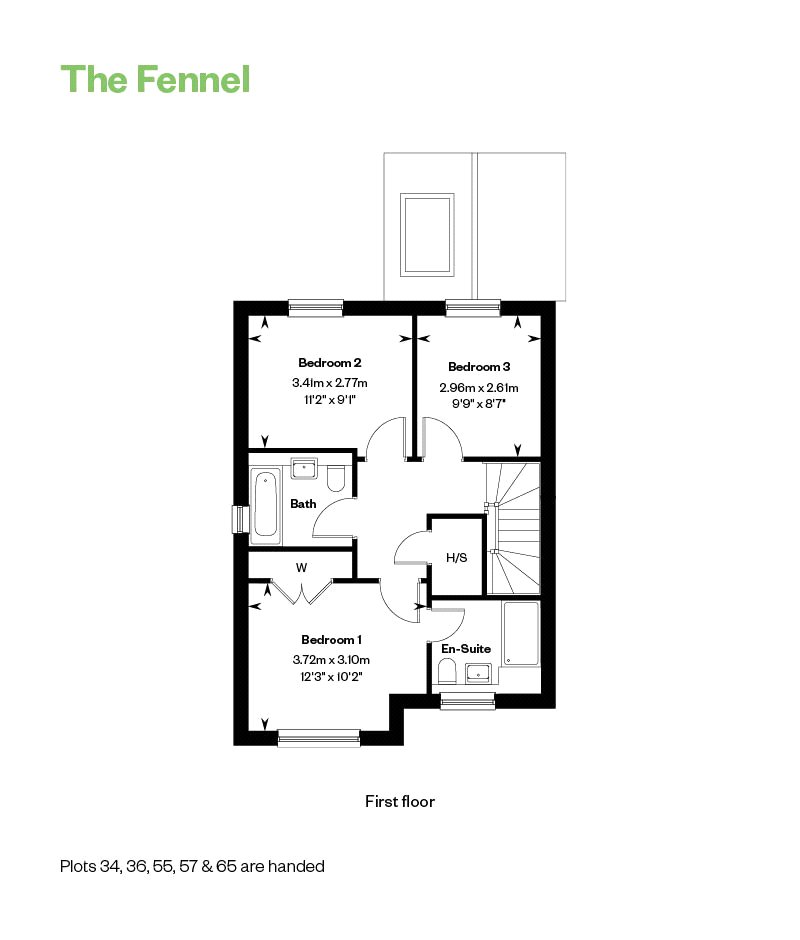 27, Fieldfare Lane, Wokingham floorplan