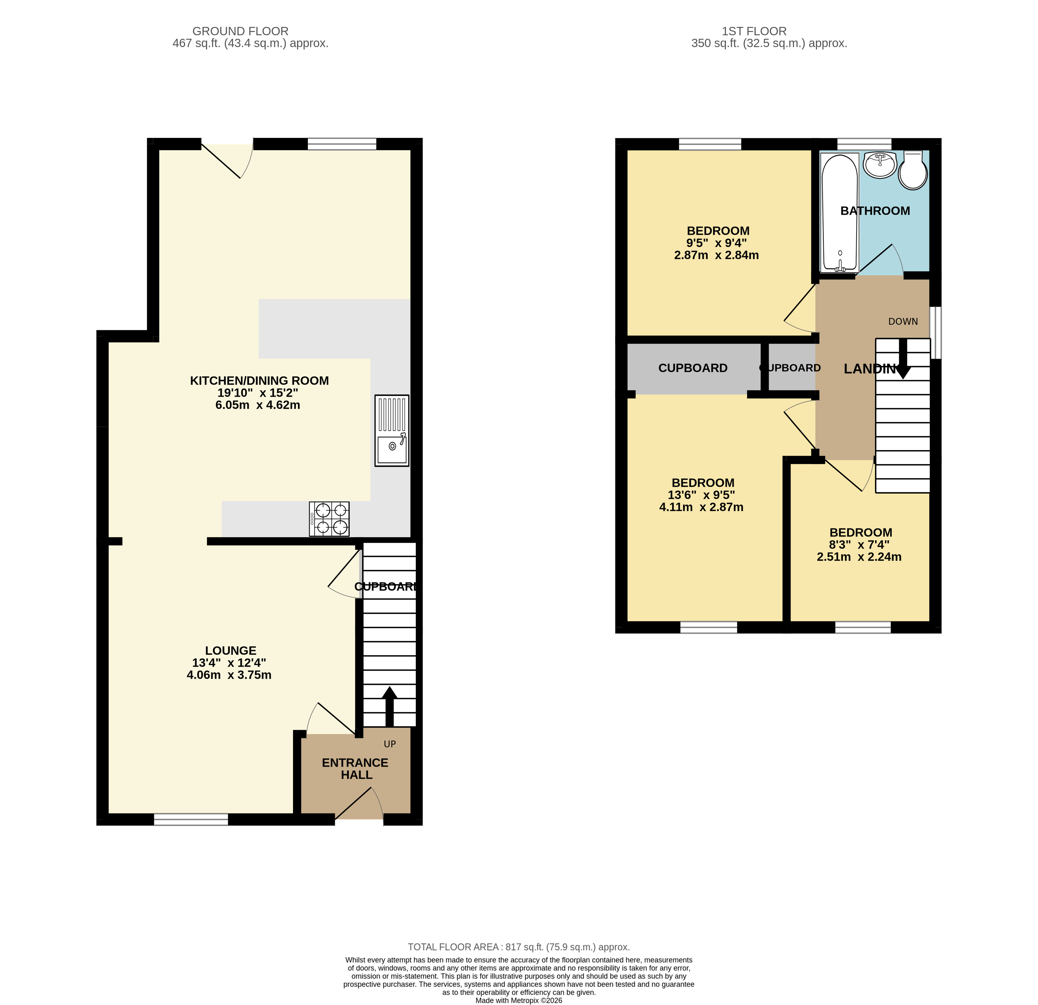 45, Bremeridge Road, Westbury floorplan