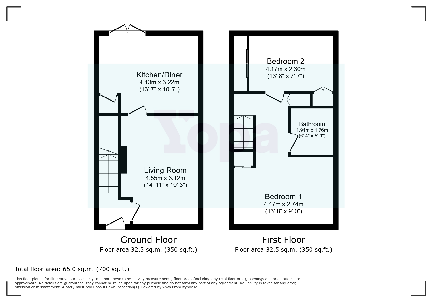 22, Caspian Road, Liverpool floorplan
