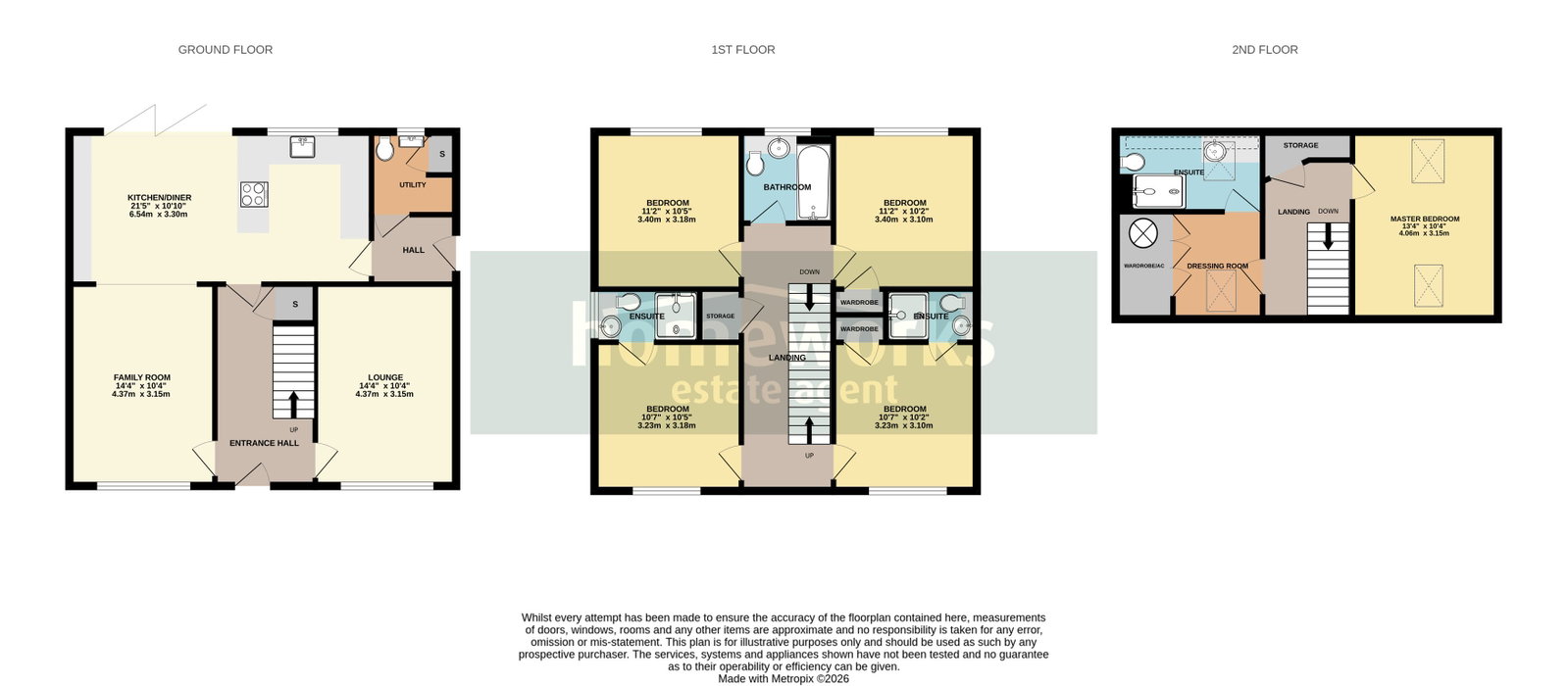 Birch House, 47, Commercial Road, Dereham floorplan