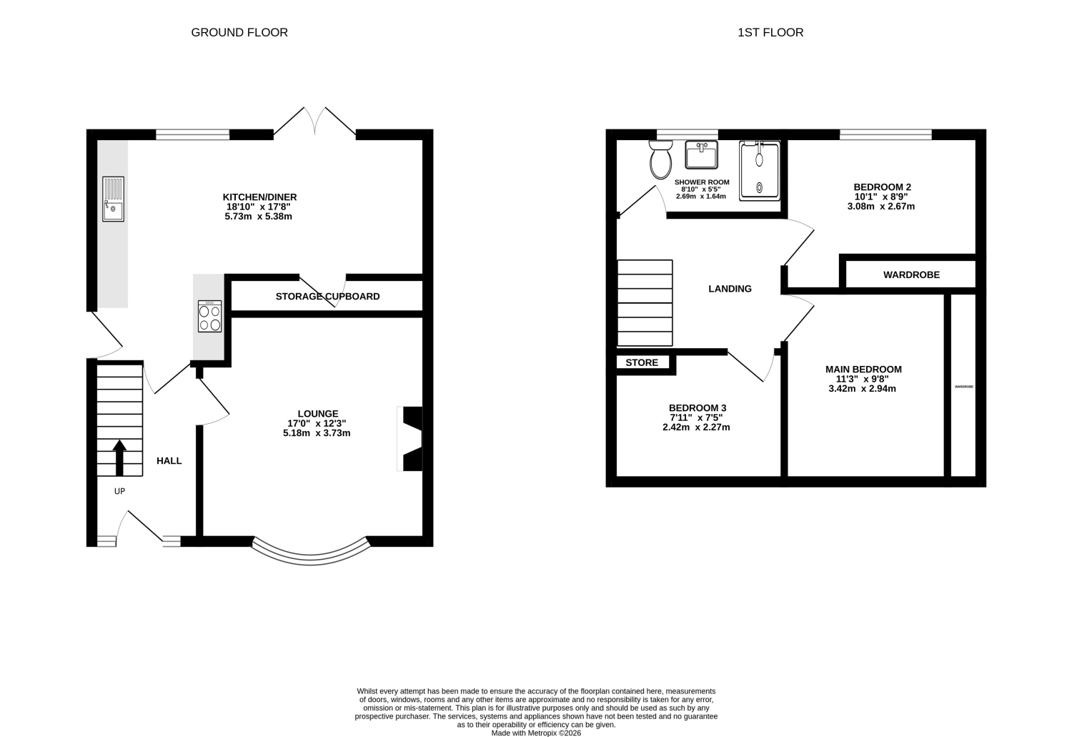 15, SPRINGDALE CLOSE, HULL floorplan