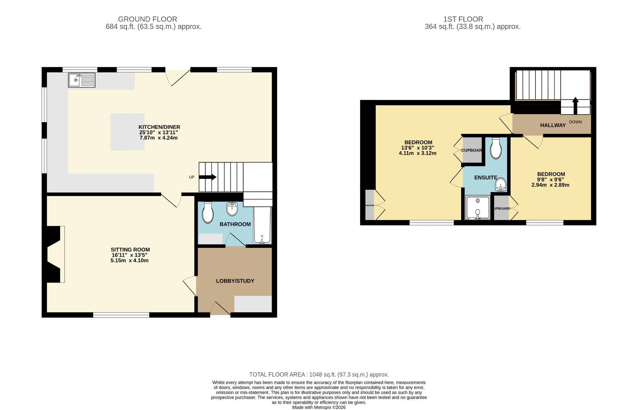62B Larkham Lane, Plymouth, Devon floorplan