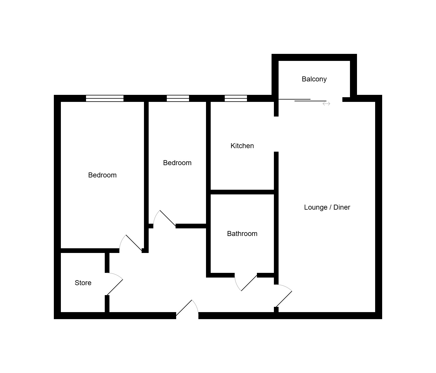 1, Jim Laker Place, Bradford floorplan