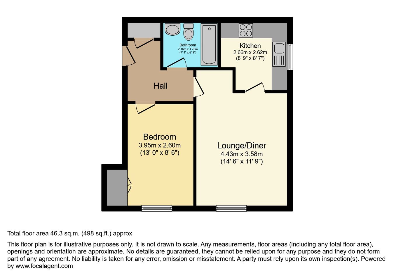 28, Wickford Avenue, Basildon floorplan