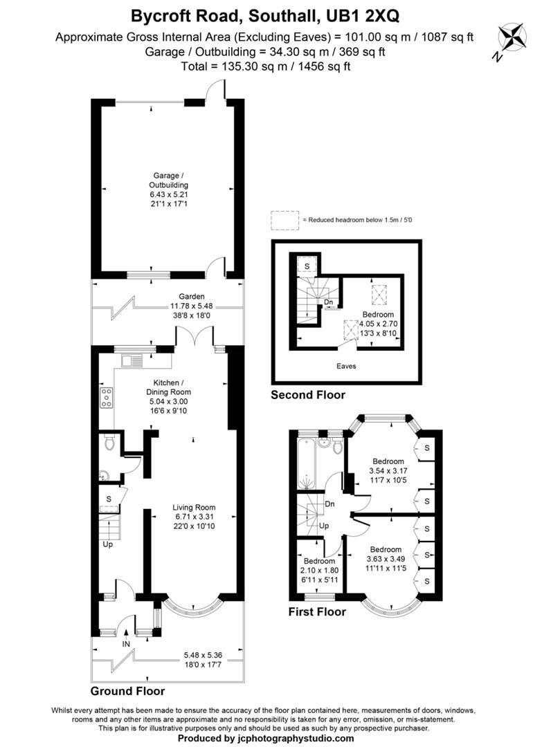 48, Bycroft Road, Southall floorplan