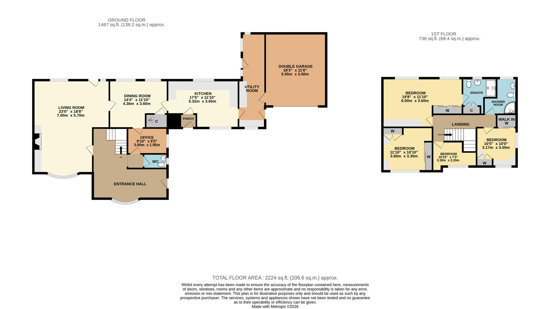 The Sidings, Bourton Lane, Birdingbury floorplan