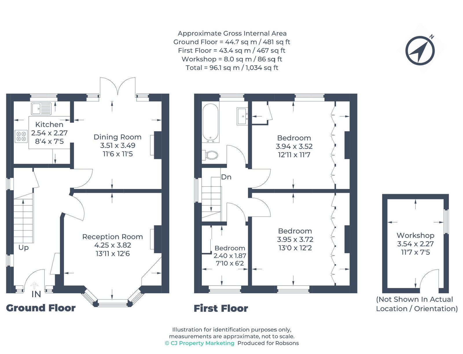 79, Hilliard Road, Northwood floorplan