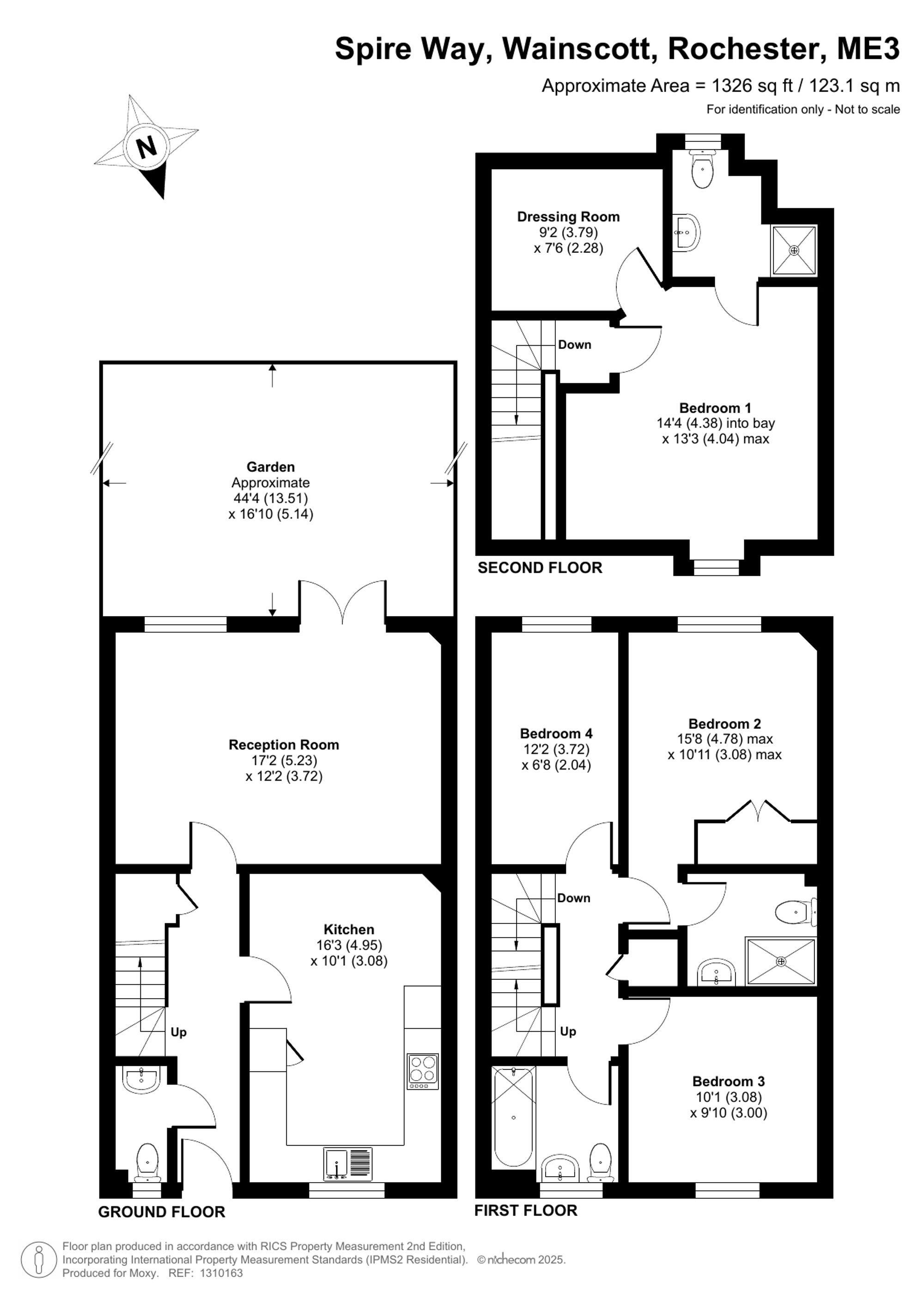 6 Spire Way, Rochester floorplan
