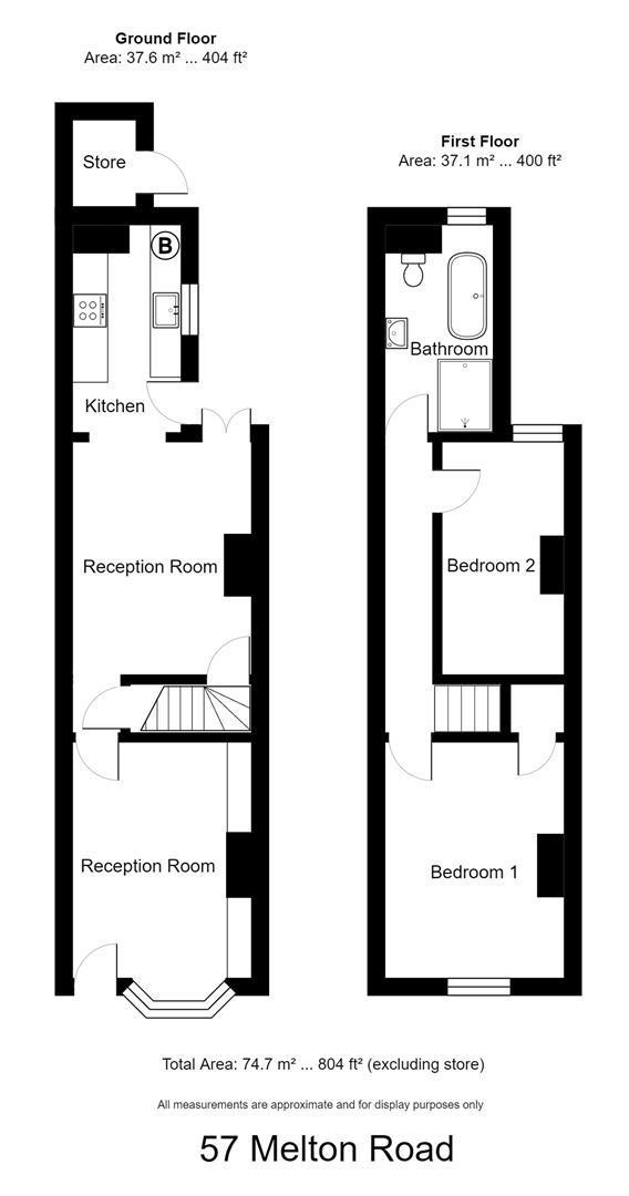 57, Melton Road, Birmingham floorplan