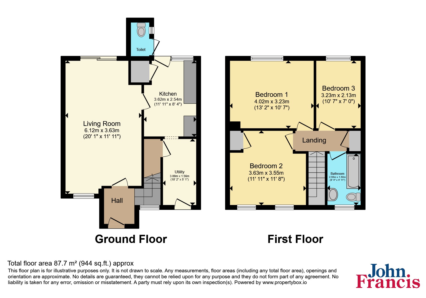 38, Maesglas, Ceredigion floorplan