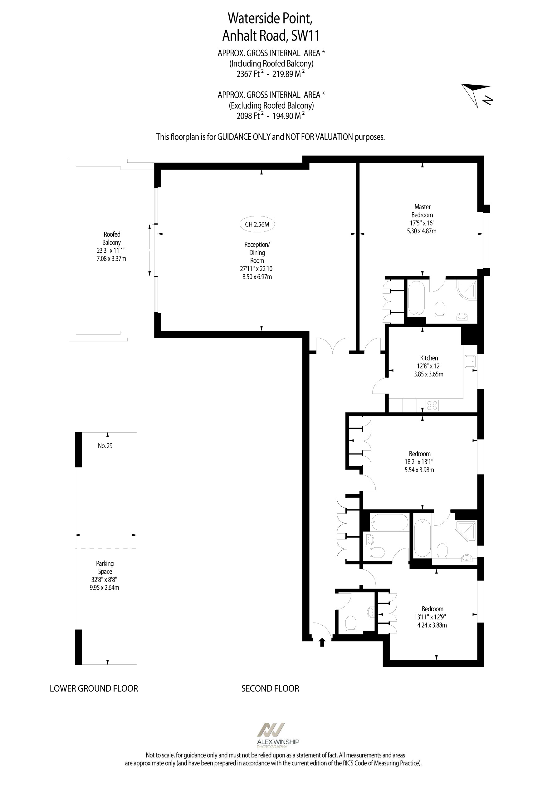 3 Bedrooms Flat for sale in Anhalt Road, Battersea Riverside SW11