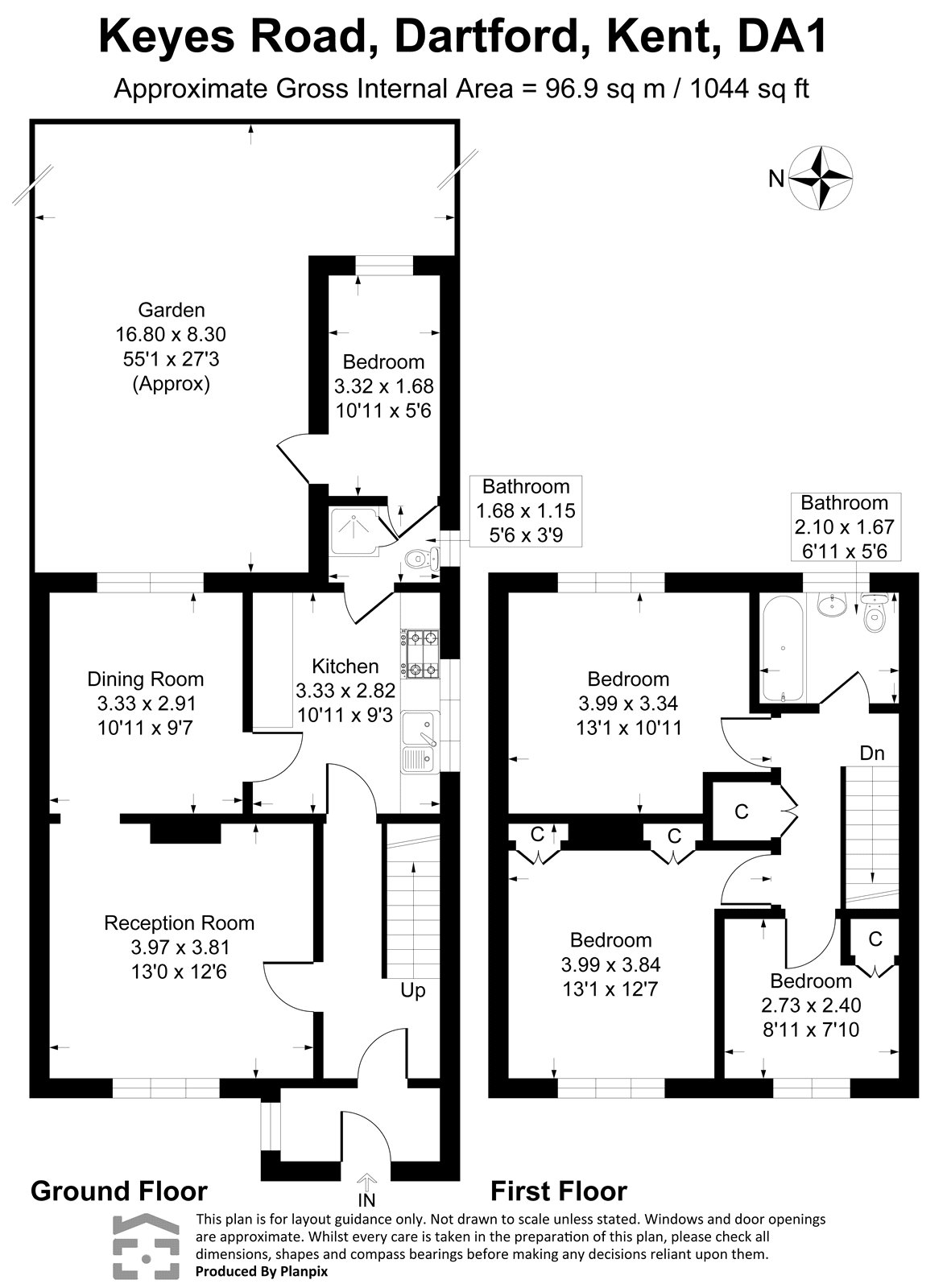 90, Keyes Road, Kent floorplan