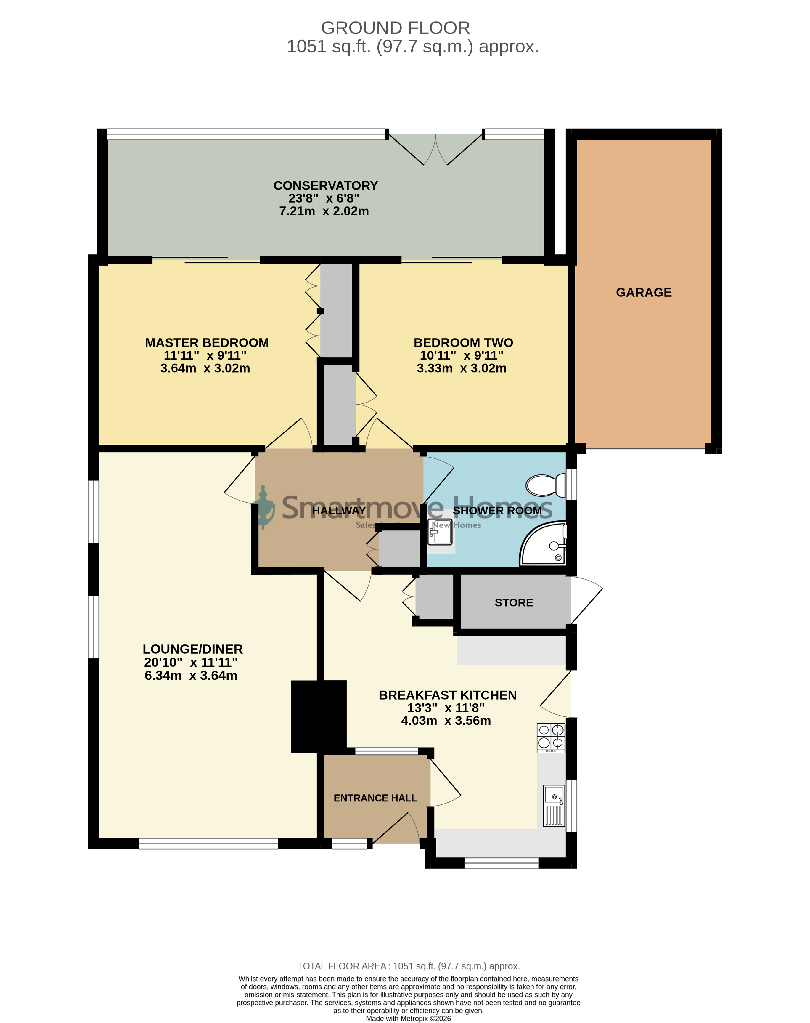 48, Steam Mill Lane, Ripley floorplan