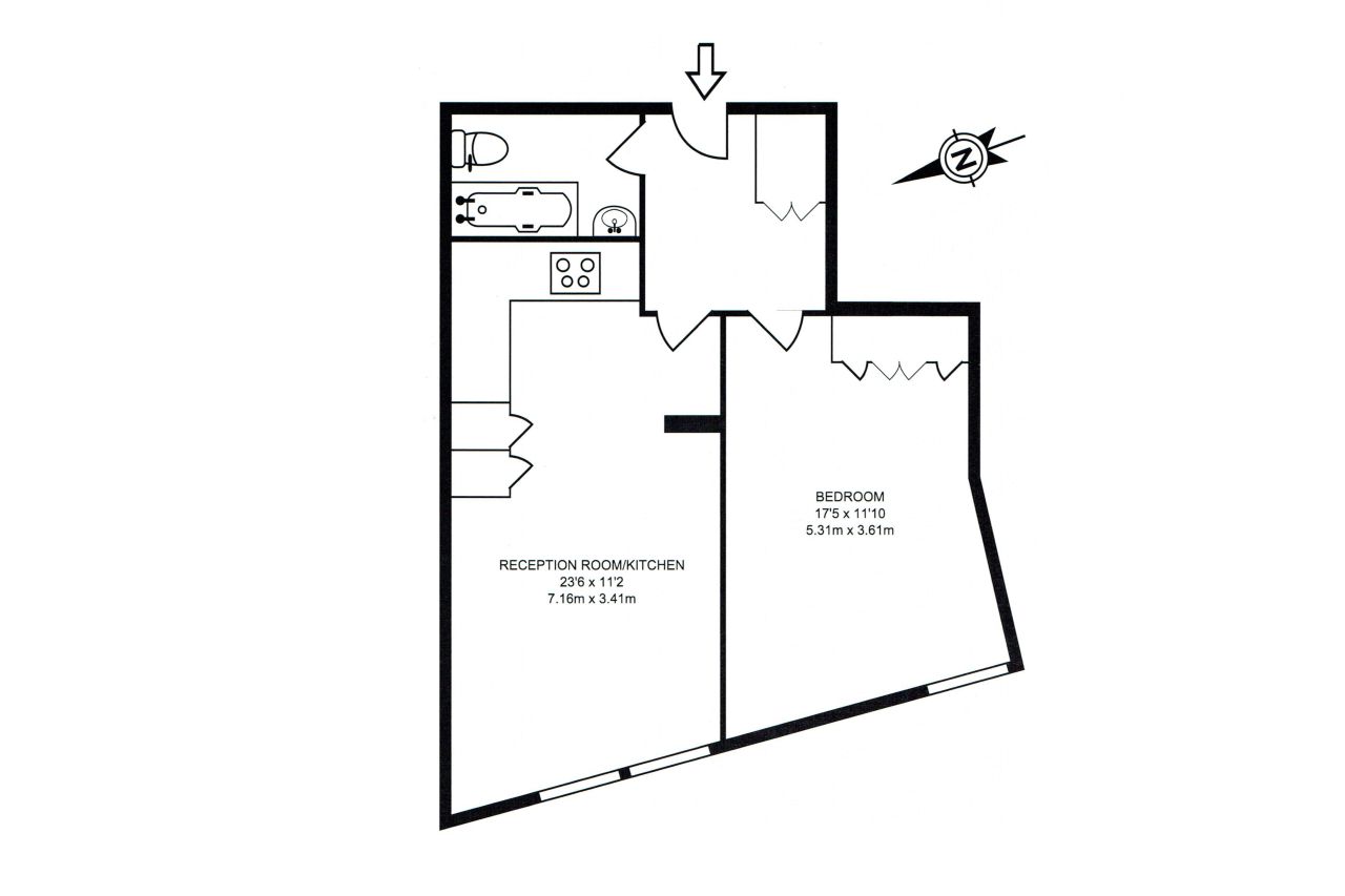 1 Bedrooms Flat to rent in Balham Hill, London SW12